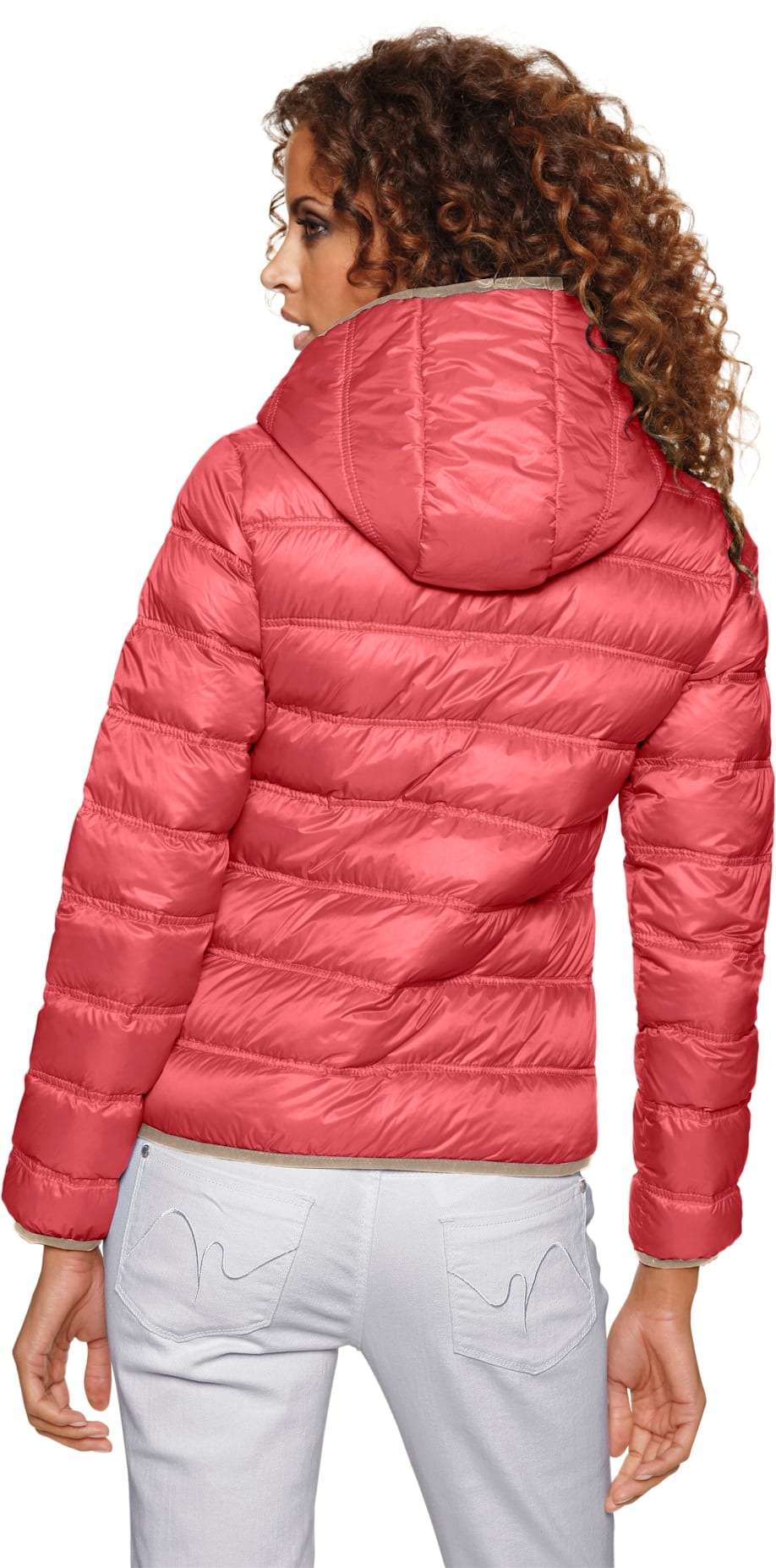 heine Daunenjacke, mit Kapuze