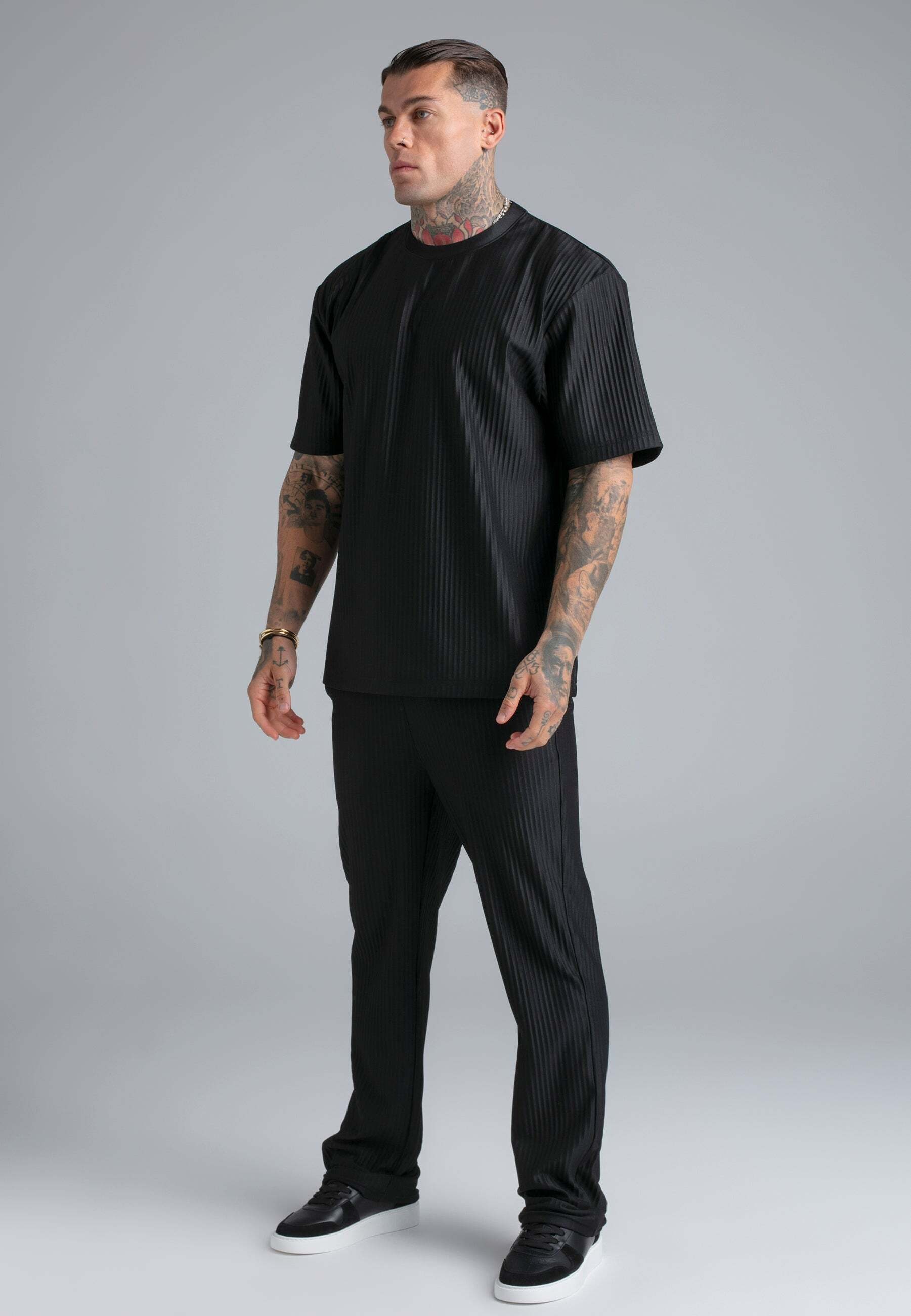 Siksilk Sweatpants »Siksilk Jogginghose Plisse Track«