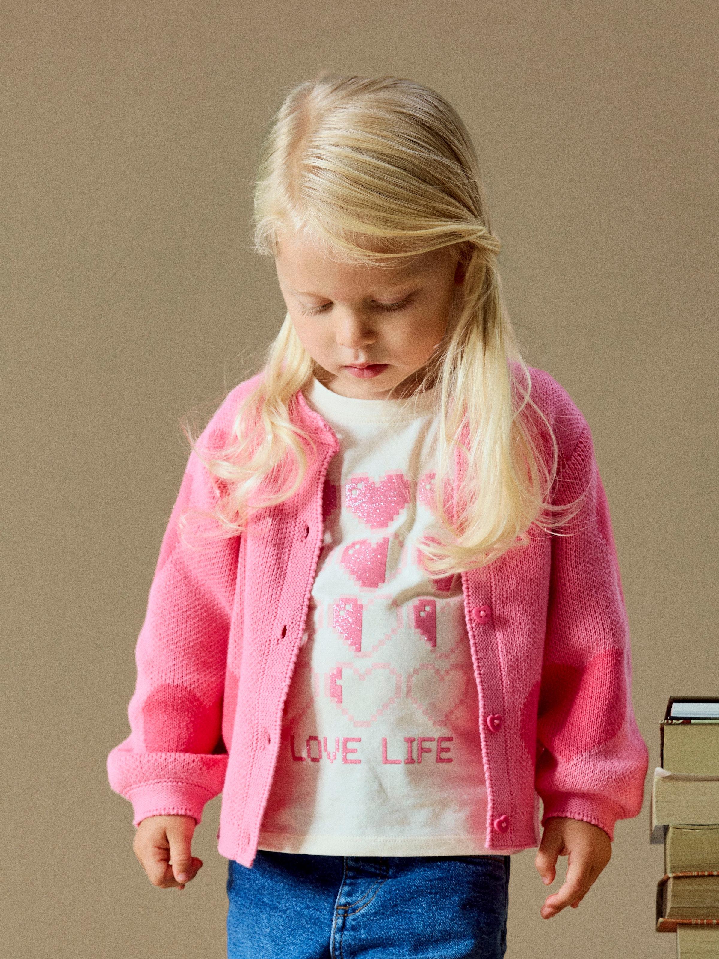 Name It Veste en tricot »NMFLIANAX LS KNIT CARD« coton, coupe régulière