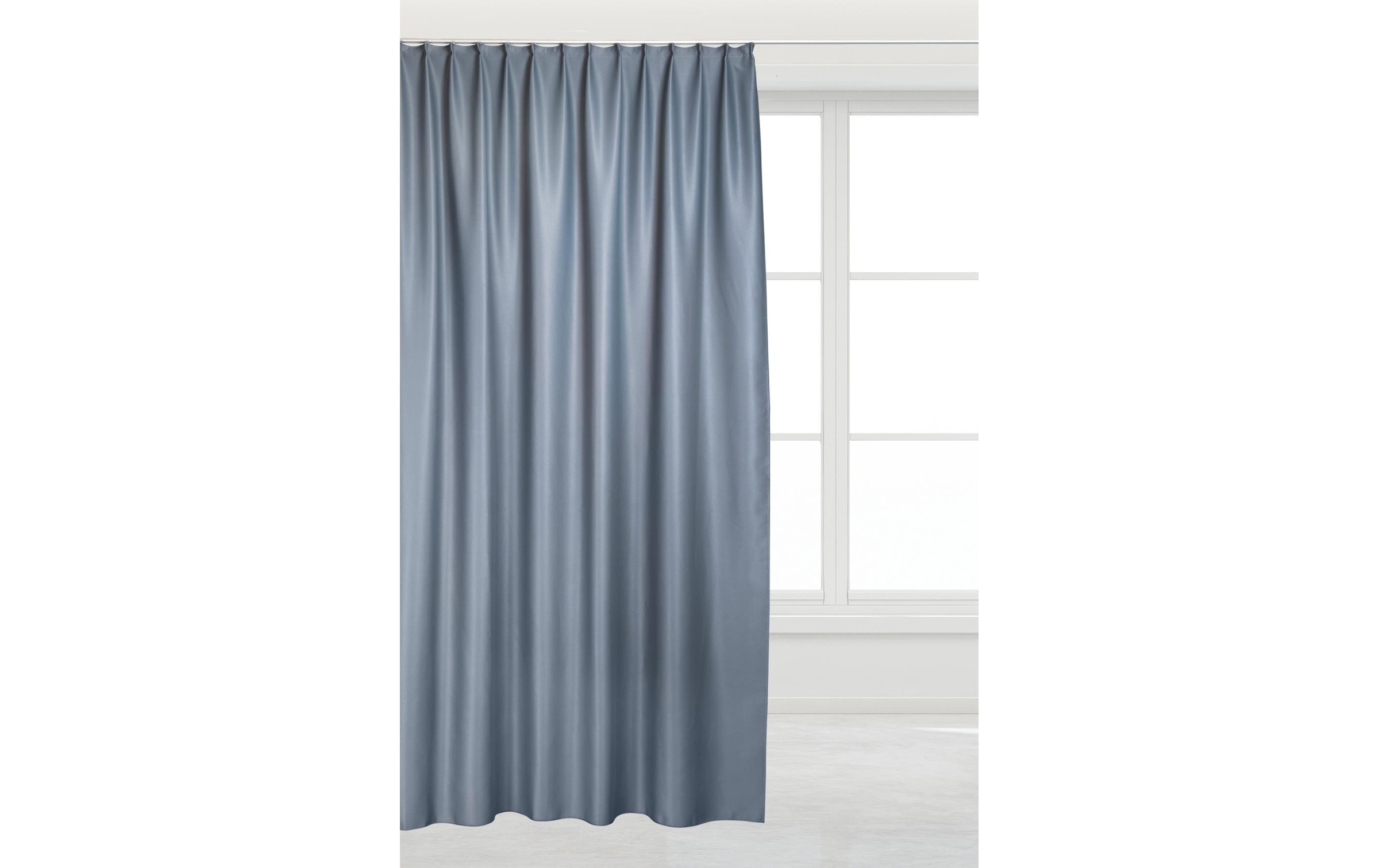 Image of Verdunkelungsvorhang "Casa Leon mit Faltenband 300 cm x 245 cm" Faltenband 1 Stk. tlg. Verdunkelnder Fertigvorhang