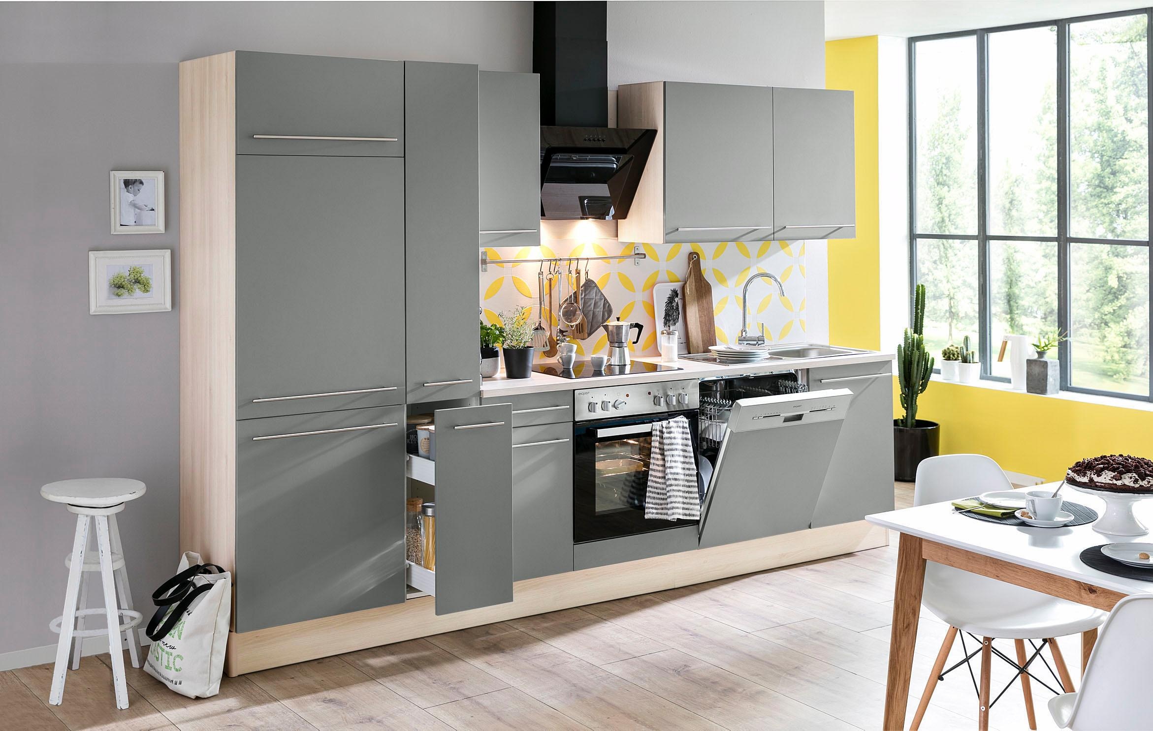 OPTIFIT Küchenzeile »Bern«, Breite 300 cm, wahlweise mit E-Geräten,  höhenverstellbare Füsse ab 99 CHF versandkostenfrei bestellen