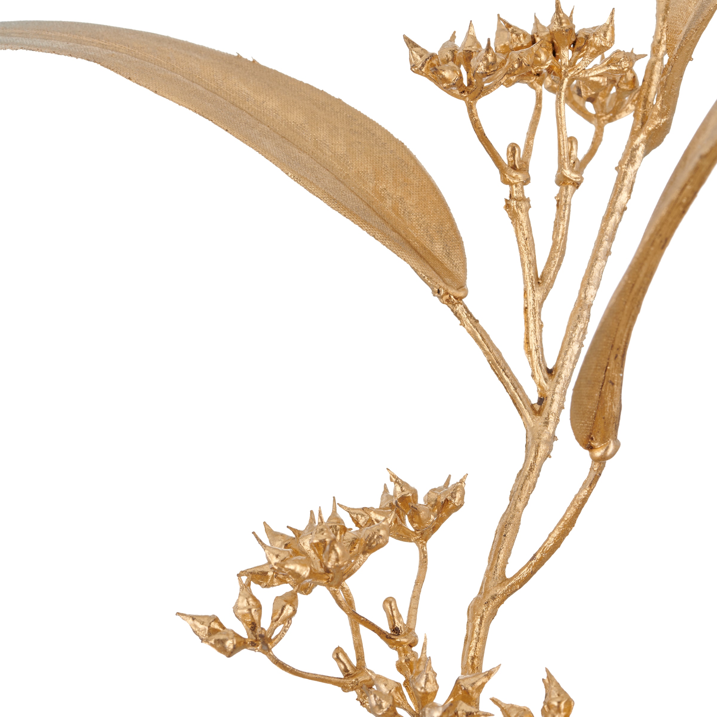 Creativ green Kunstzweig »Eukalyptuszweig« in festlicher Farbe