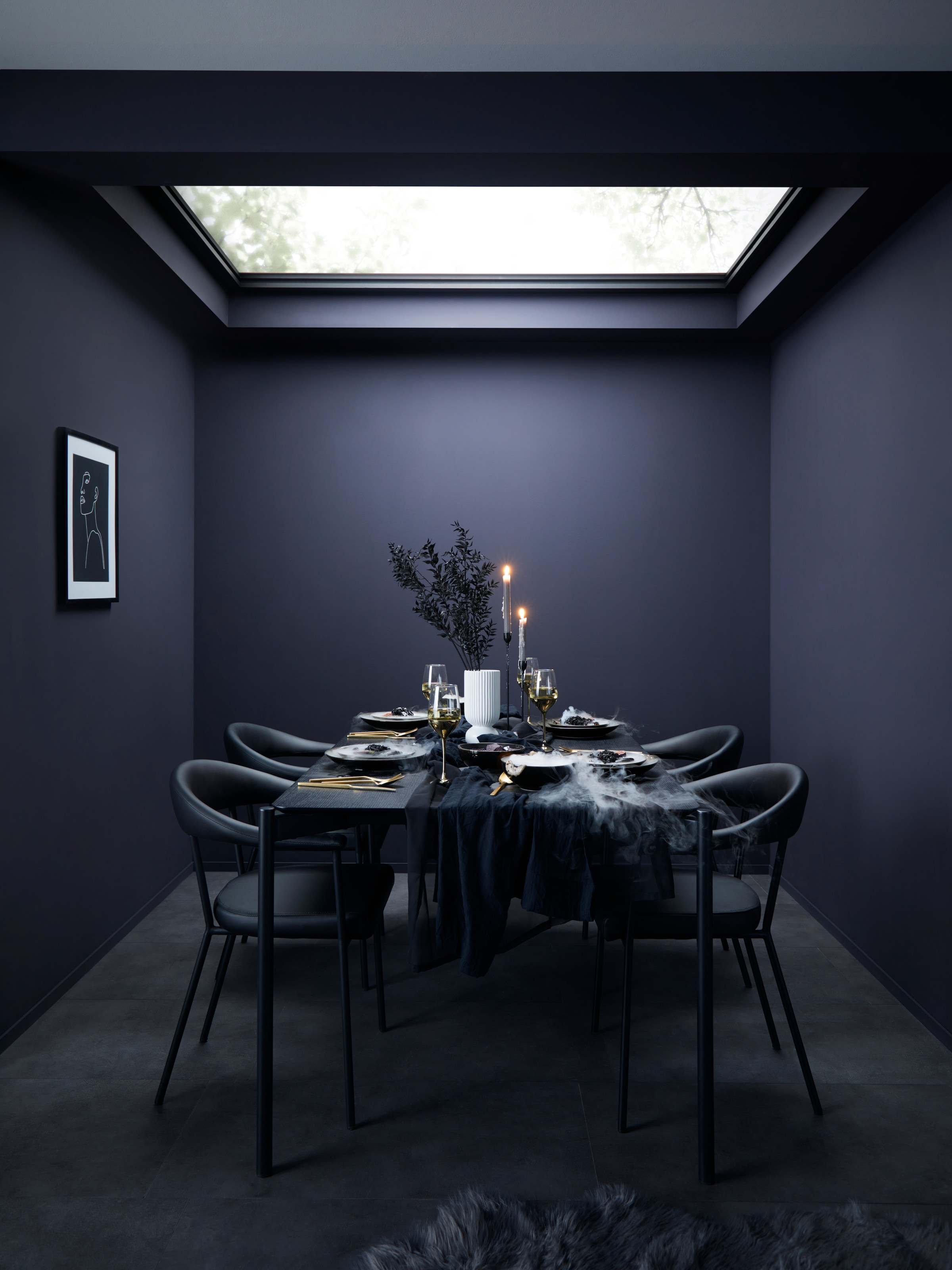 ACTONA GROUP Esszimmerstuhl »Alice«, (Set), 2 St., Kunstleder, aus schönem Kunstleder Bezug, schwarze Metallbeine, Sitzhöhe 48 cm