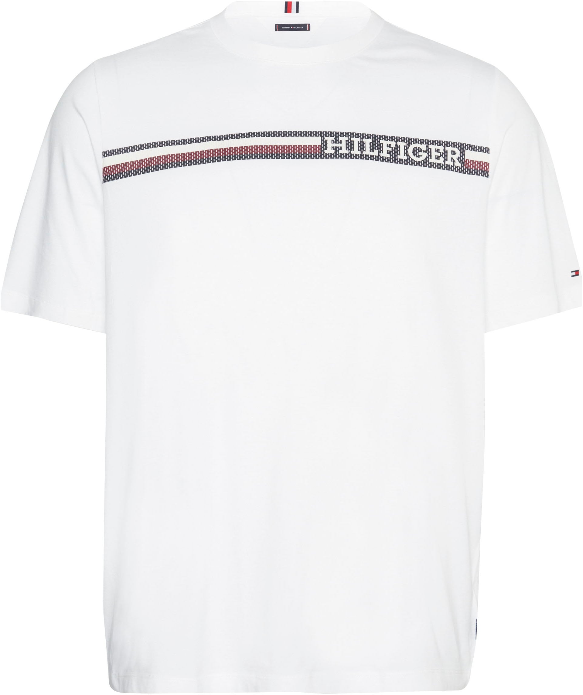 Tommy Hilfiger Big & Tall T-Shirt »BT-MONOTYPE CHEST STRIPE TEE-B«