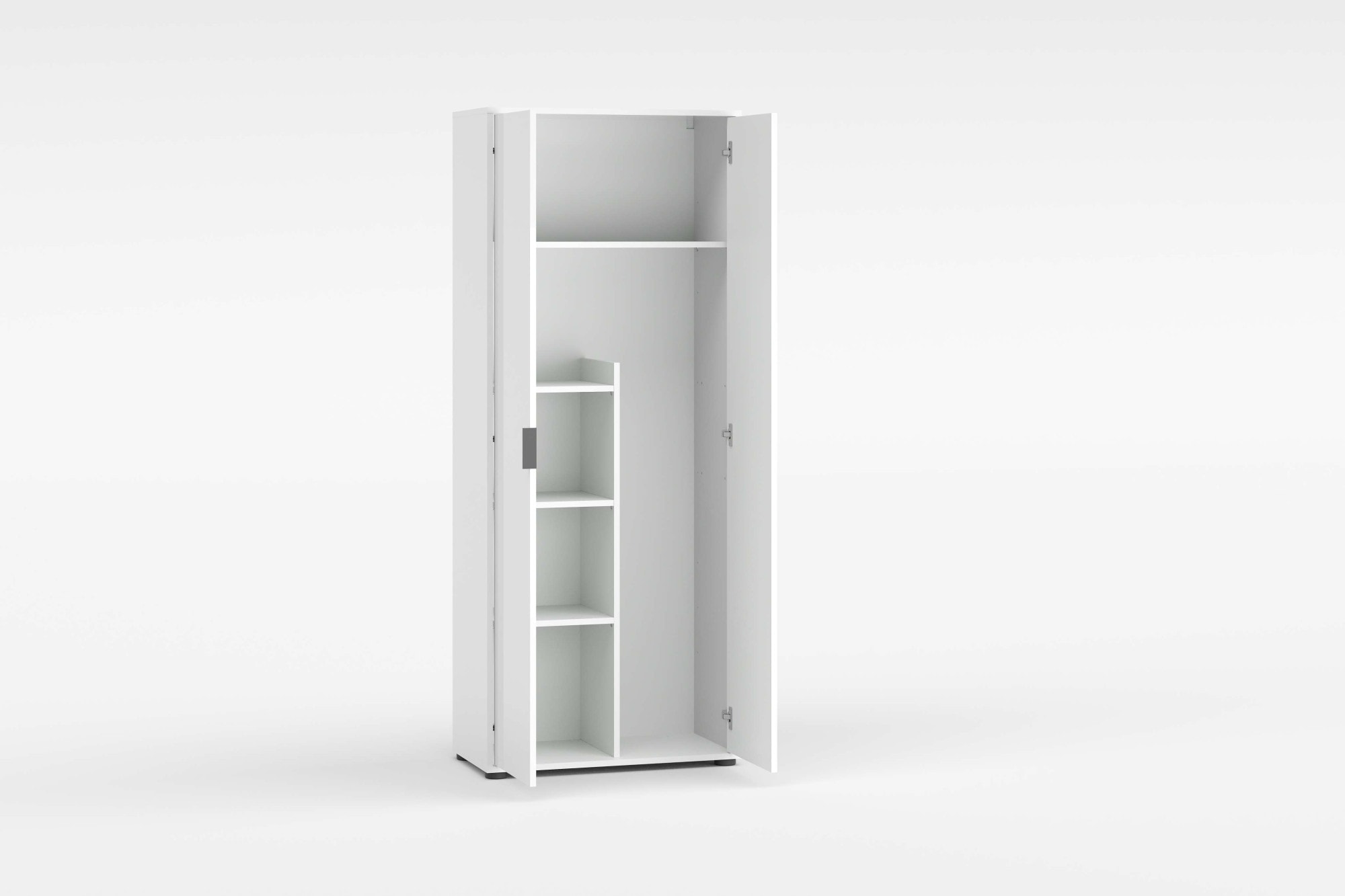 INOSIGN Armoire multi-usages »Stauraumschrank , Breite 72,5 cm , Höhe 178 cm« 1 cuis tlg. 2-türiger Schrank, 3 kleine + 1 grosser Boden, hochglanz lackiert