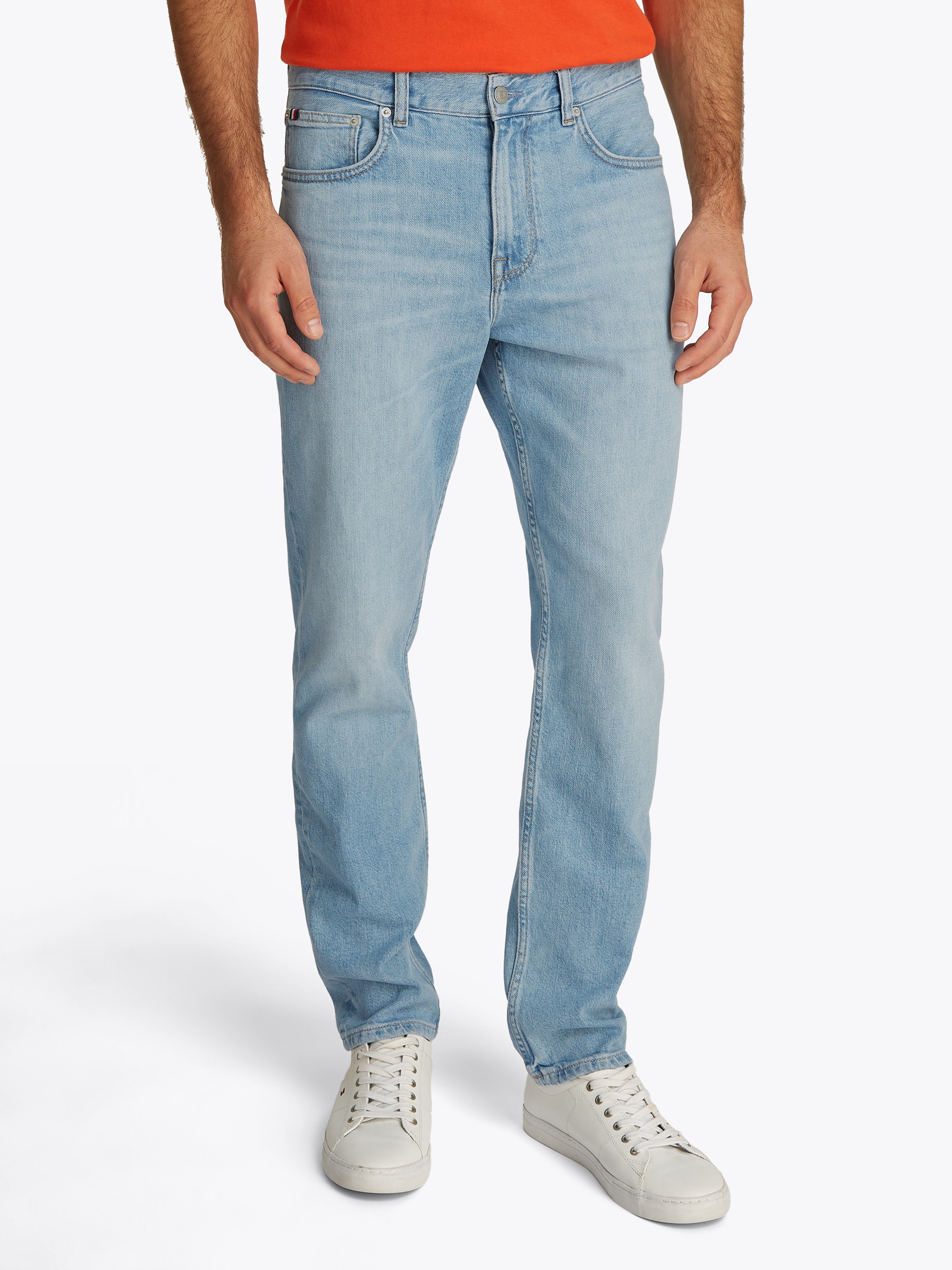 Image of Tommy Hilfiger Straight-Jeans "STRAIGHT DENTON" in hellblauer Waschung