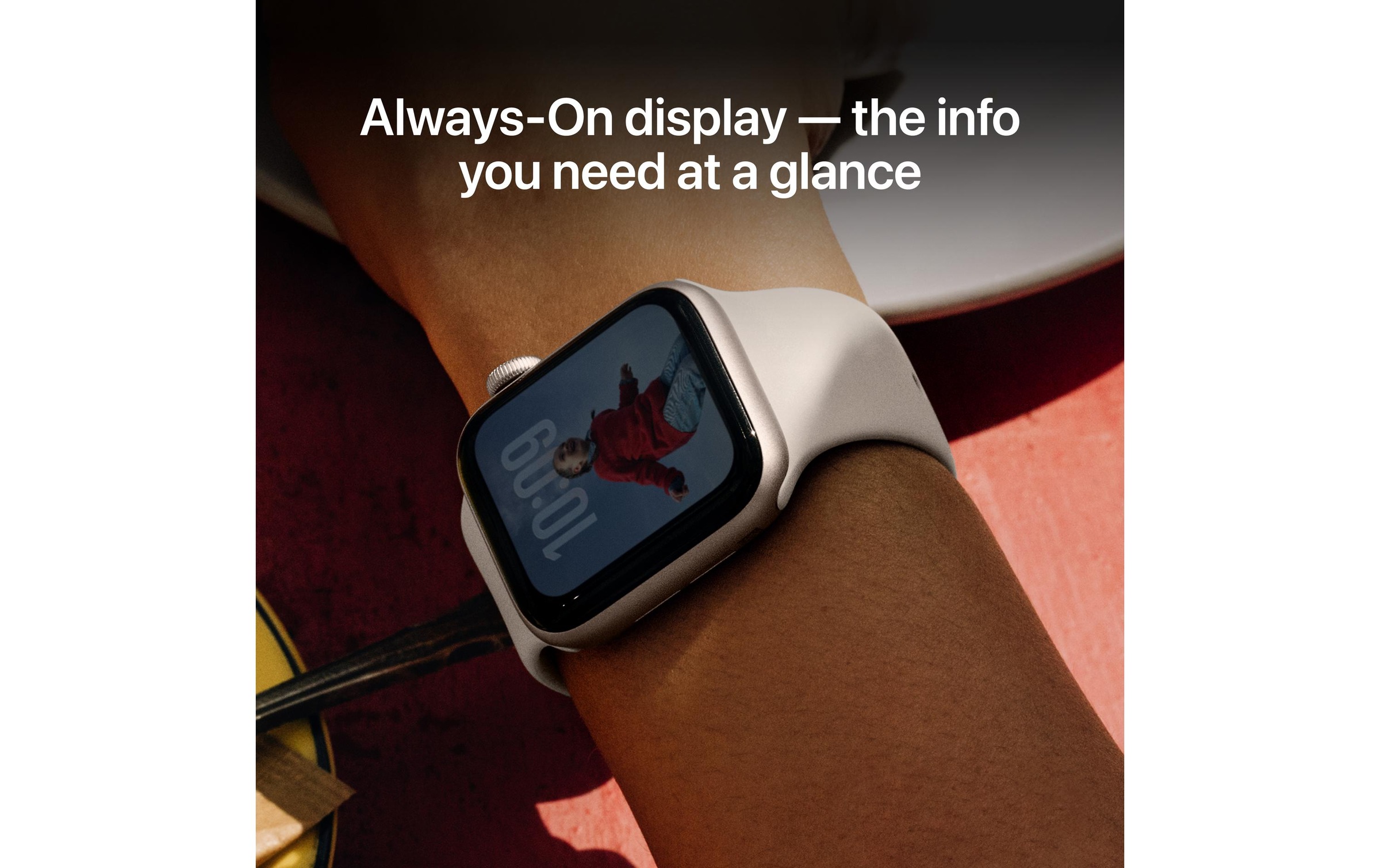 Apple Smartwatch »Watch SE 3 Sport Band«, Watch OS, 64 GB
