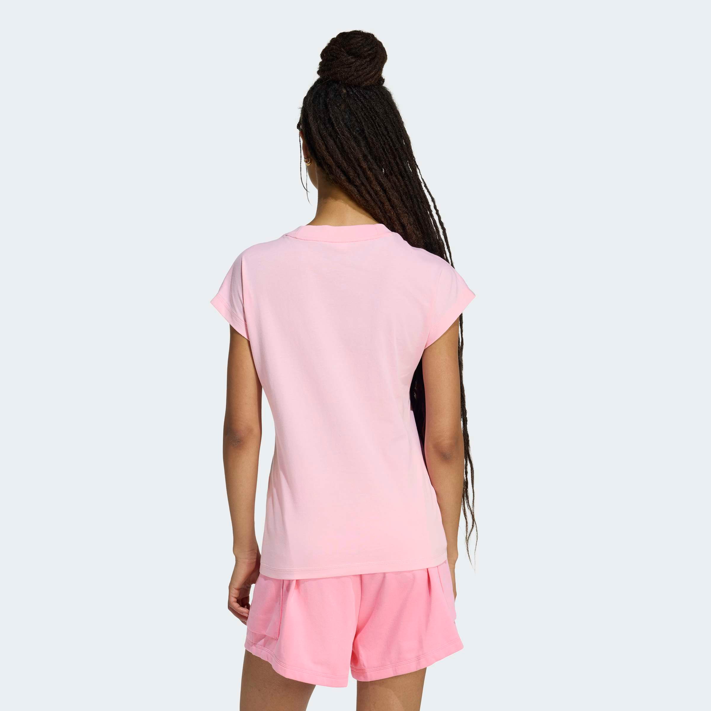 adidas Sportswear T-shirt »W LIN SJ T« sportlicher Stil, Kurzarm, ohne Verschluss, aus Baumwolle