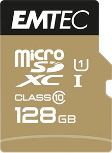 Image of EMTEC Speicherkarte »microSD UHS-I U1 EliteGold«, (Class 10 85 MB/s Lesegeschwindigkeit) bei Ackermann Versand Schweiz