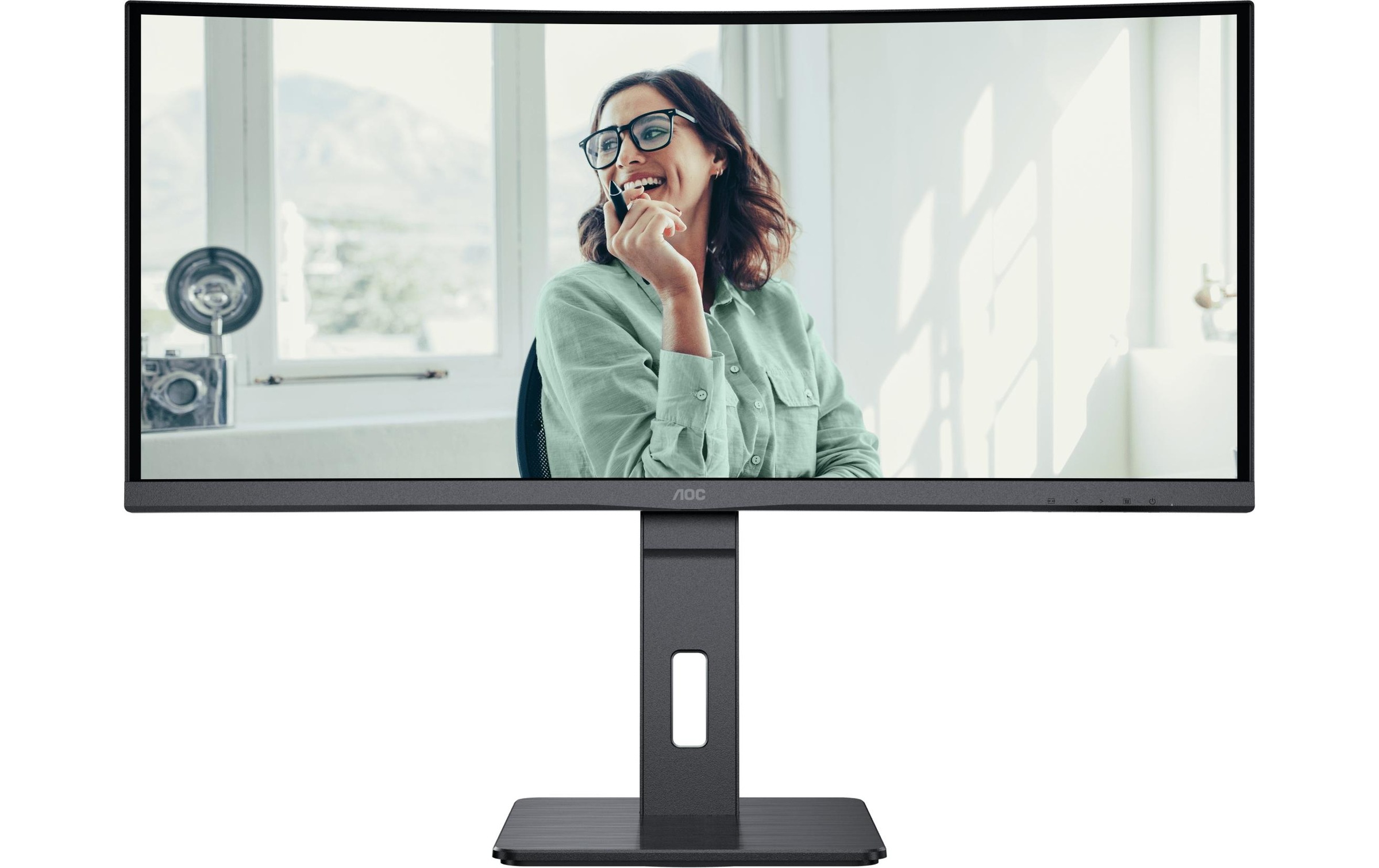 AOC Curved-LED-Monitor »CU34P3CV« 86,36 cm/34 ″  3440 x 1440 px UWQHD 100 Hz