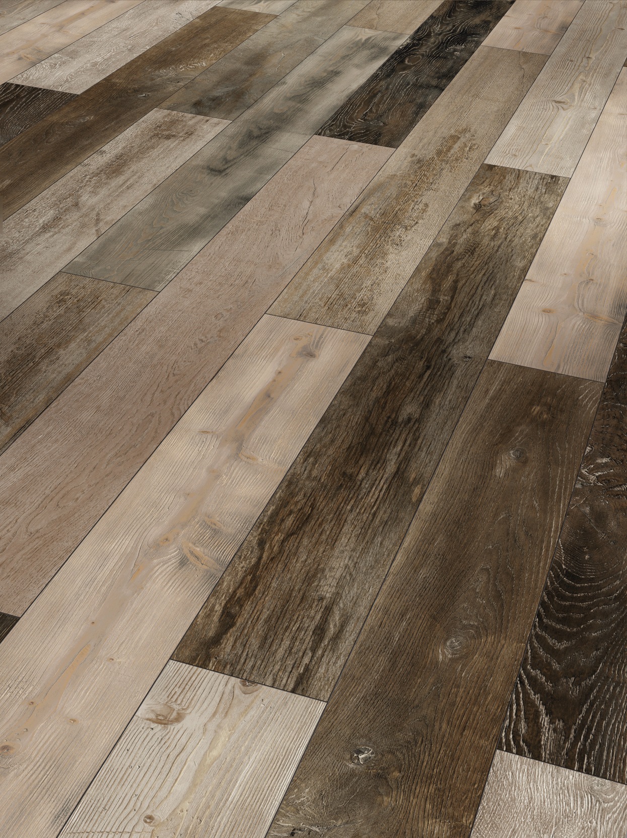 Image of PARADOR Laminat »Trendtime 1 - Shufflewood wild«, (Packung), spezielle Trägerplatte, 1285 x 158 mm, Stärke: 8 mm bei Ackermann Versand Schweiz