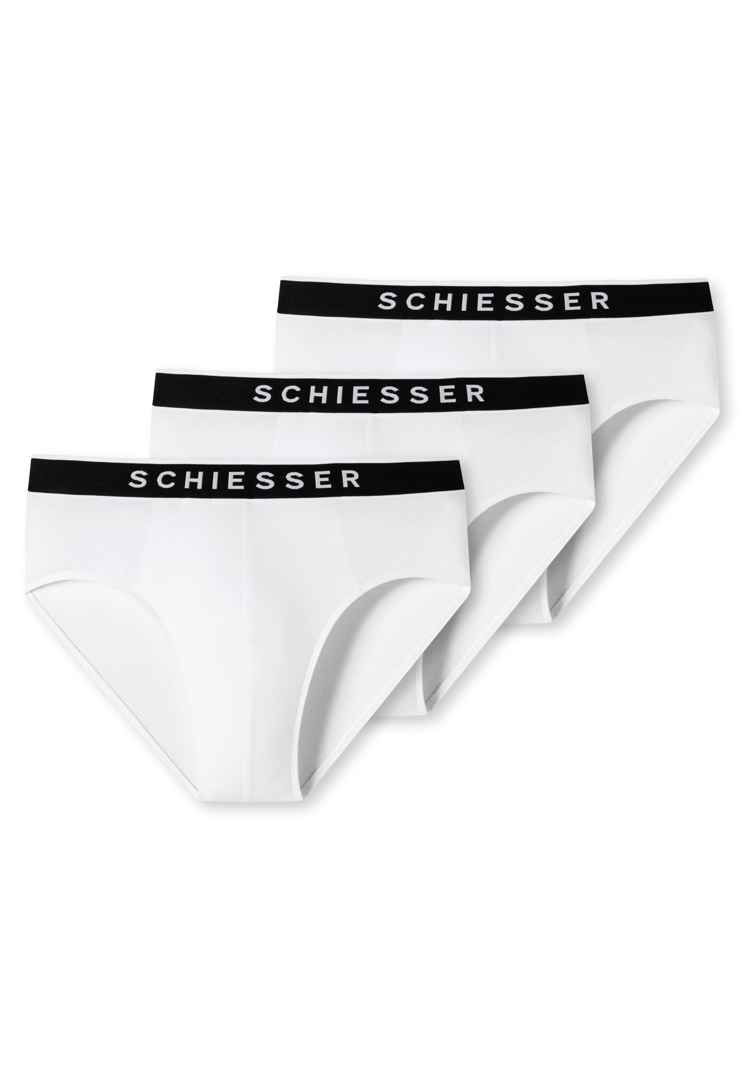 Schiesser Rioslip »"95/5"«, (3er-Pack), mit sportlichem Webgummibund mit kontraststarken...