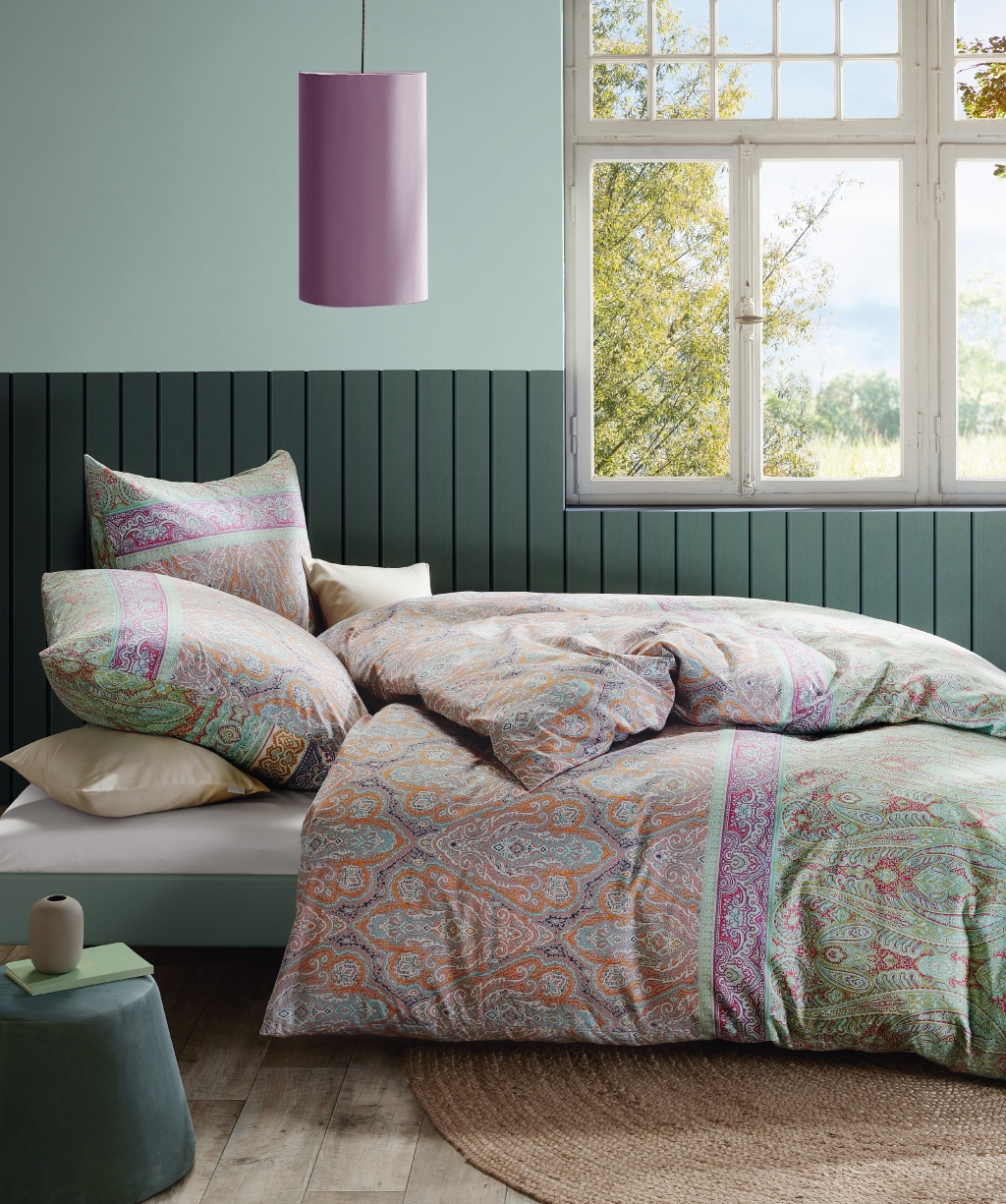 fleuresse Bettwäsche »Modern Classic 4128, Mako-Satin«
