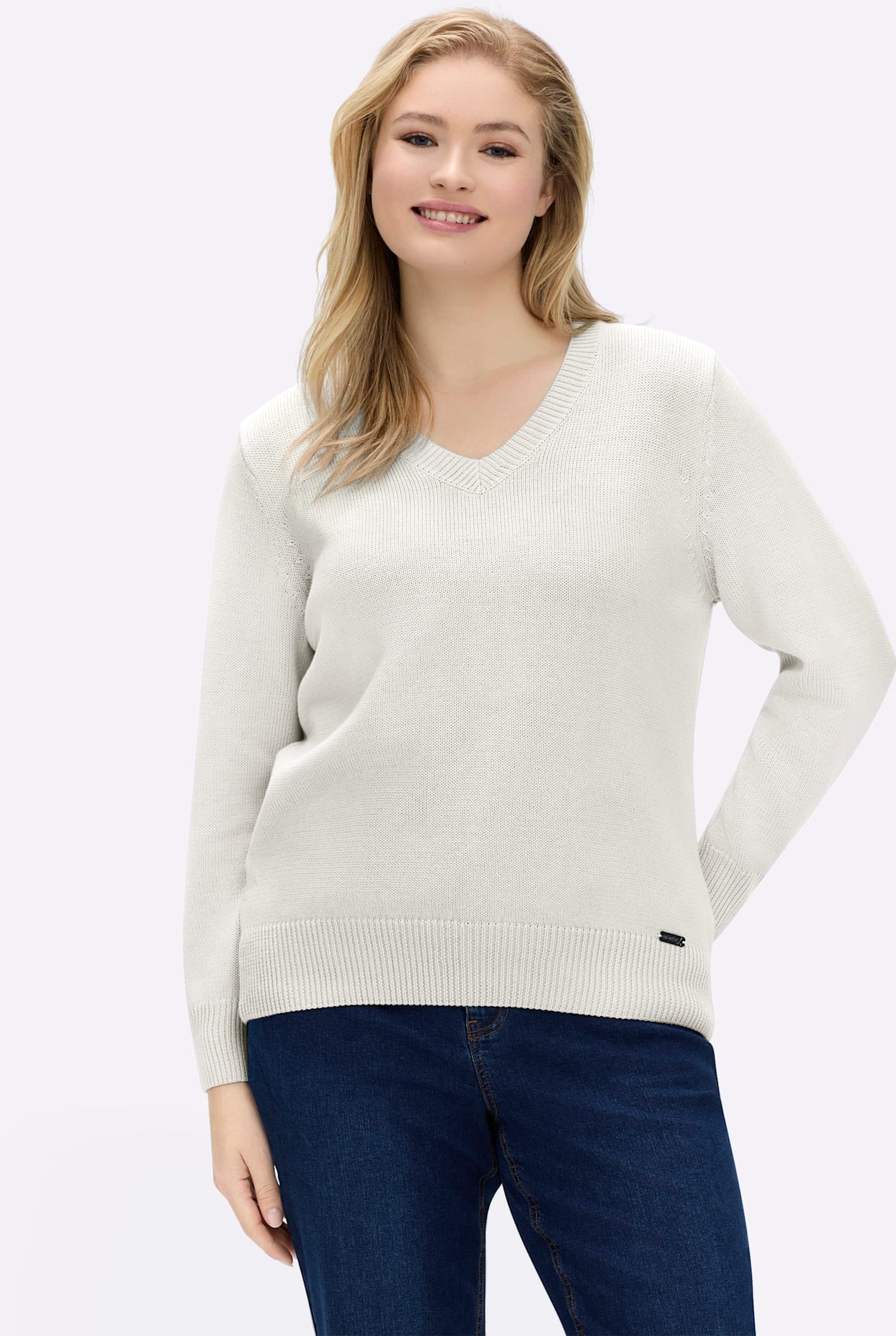 Casual Looks V-Ausschnitt-Pullover "Pullover"