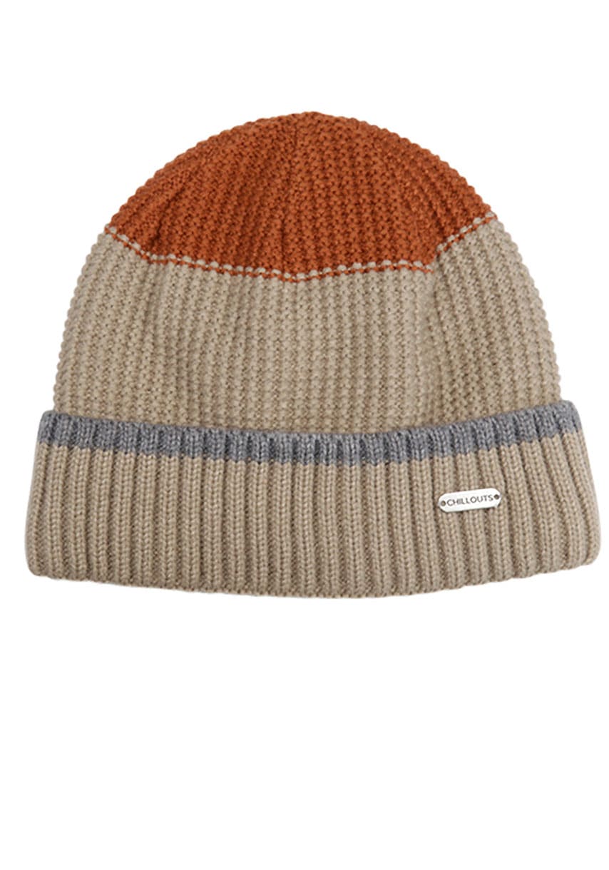 chillouts Strickmütze »Tony Hat«, mit mehrfarbigem Design