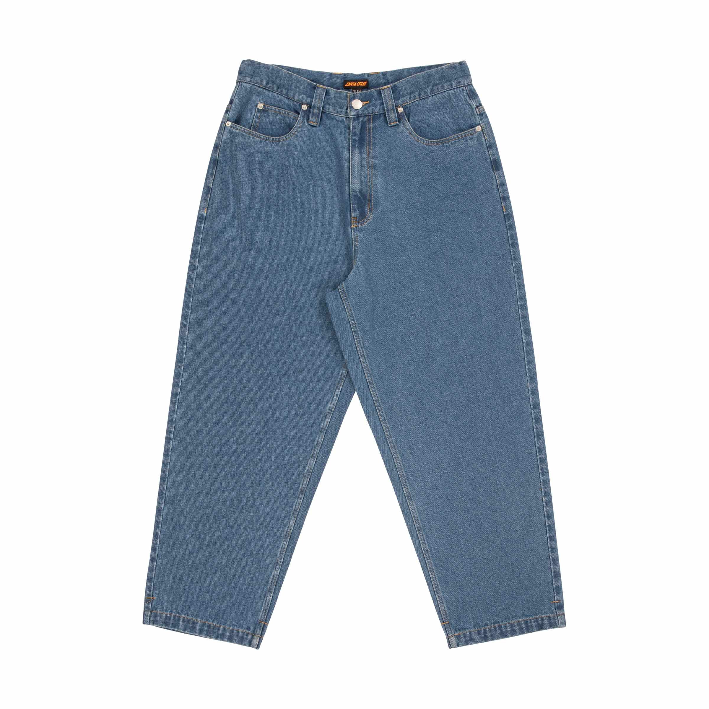Image of Santa Cruz Straight-Jeans "BIG PANTS" aus Baumwolle und Polyester, pflegeleicht, robustes Material