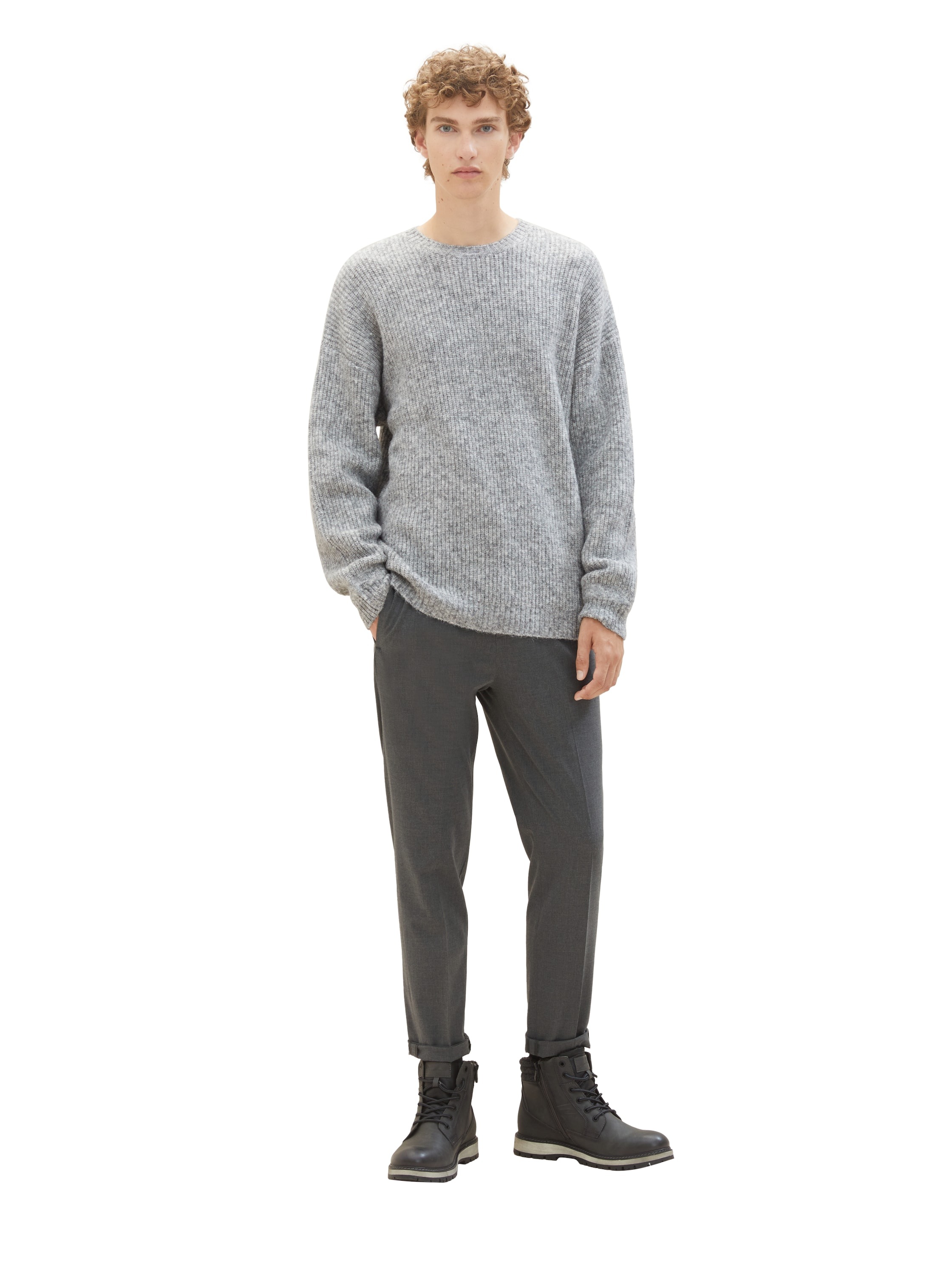 TOM TAILOR Denim Chinohose, mit Stretchbund