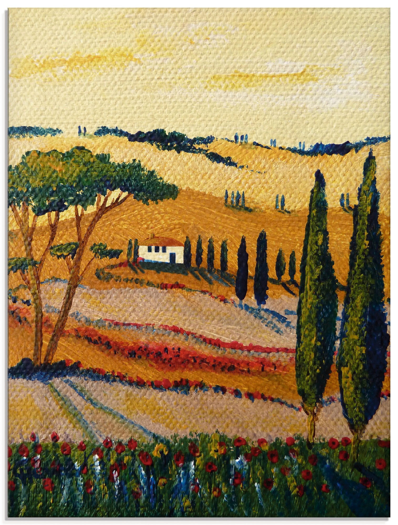 Image of Artland Glasbild »Mein Traum von der Toskana«, Europa, (1 St.) bei Ackermann Versand Schweiz