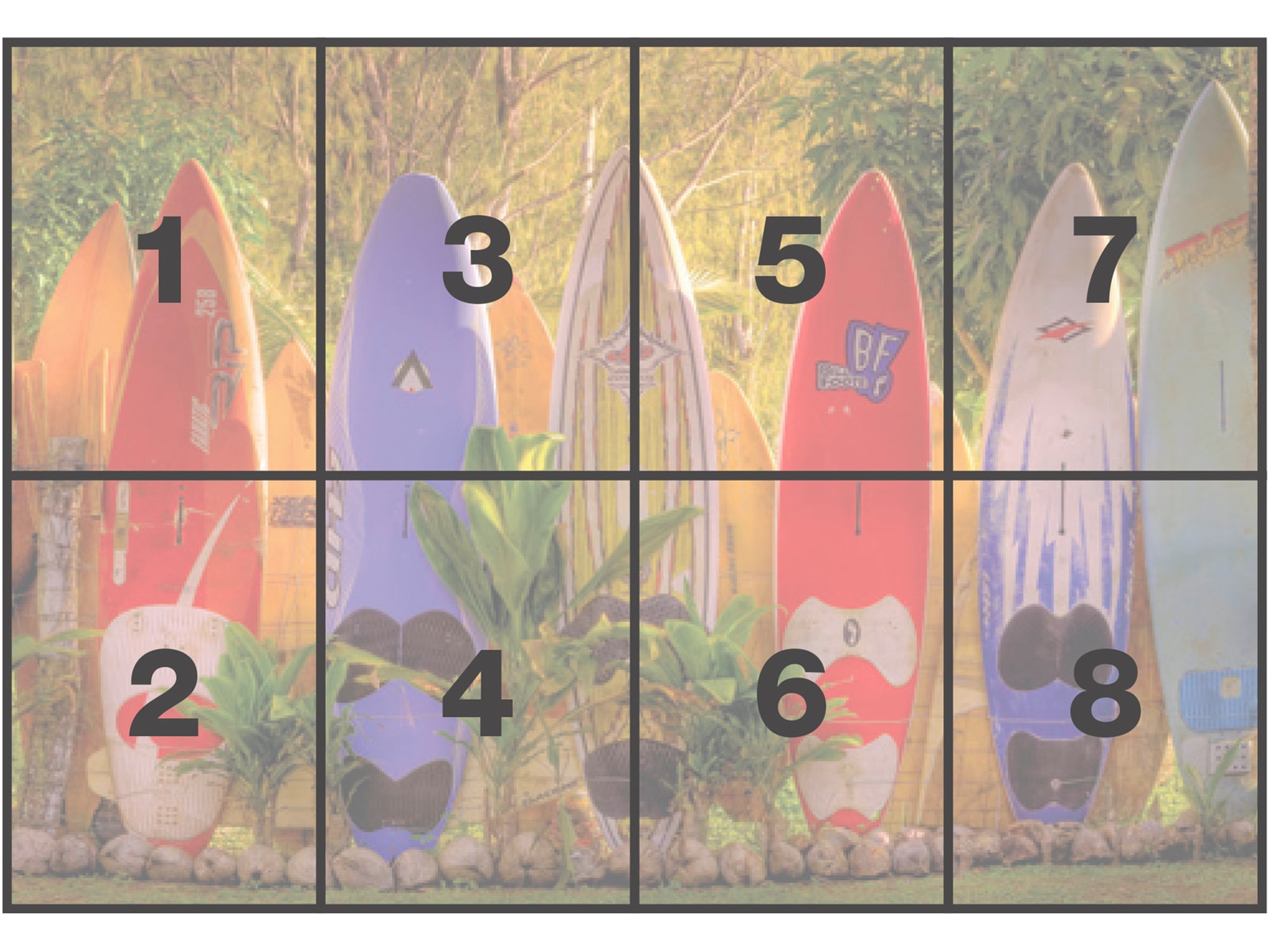 Komar Fototapete »Papier Fototapete - Maui - Grösse 368 x 254 cm« Motiv | bedruckt glatt