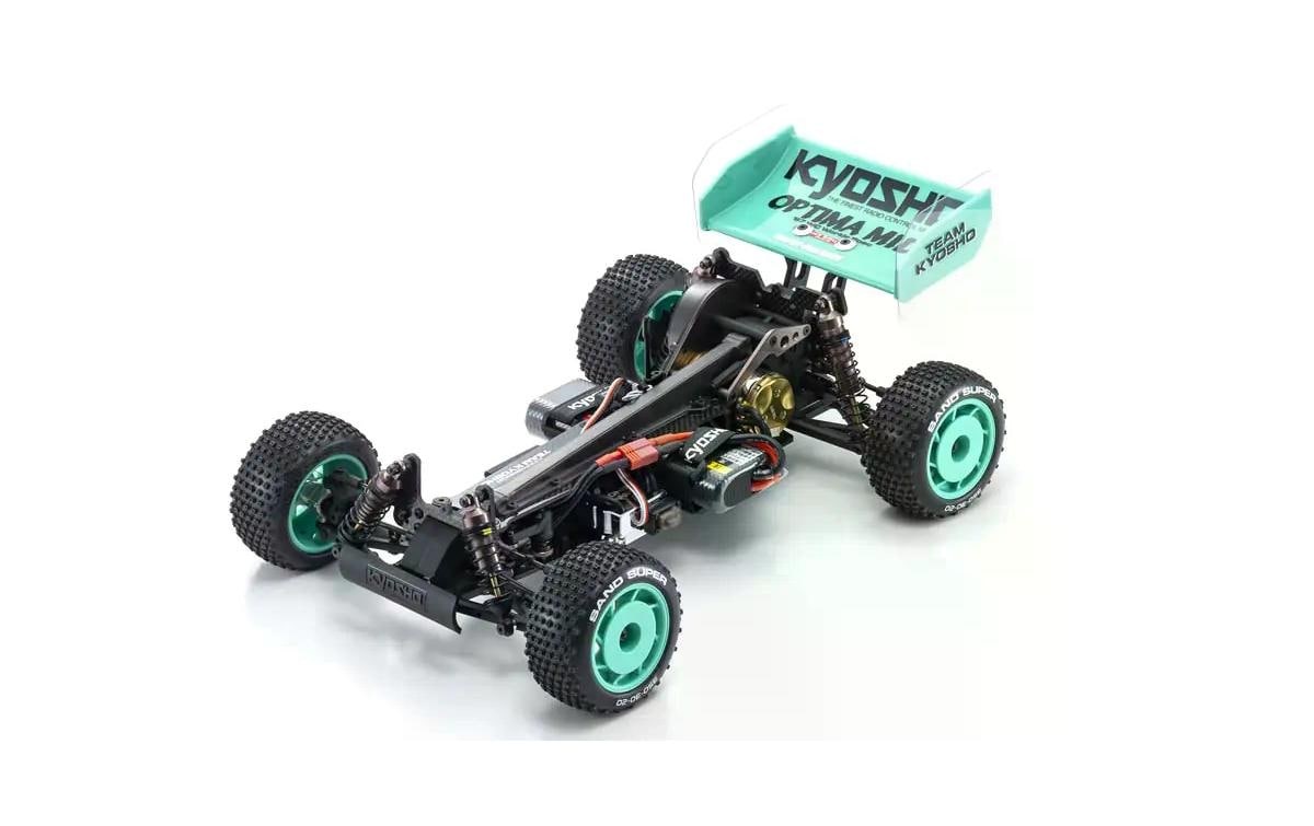 RC-Buggy »Kyosho Optima Mid'87 WC Worlds Spec 4WD, Bausatz,«, Unlackiert