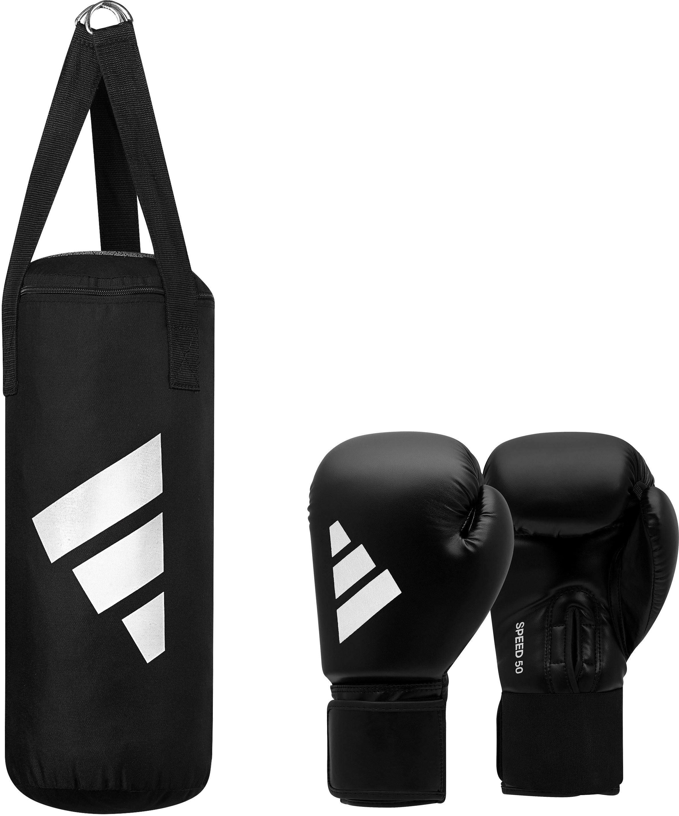 Entdecke adidas Performance Boxsack »Junior Boxing Set«, (Set, mit  Boxhandschuhen) auf