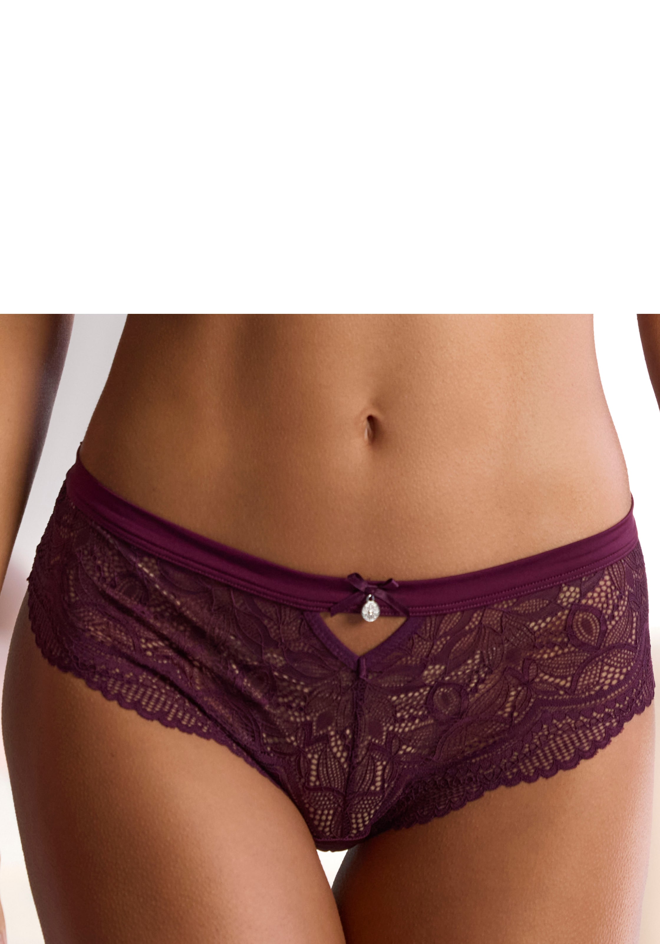 Panty »Vivianna«, rundherum aus transparenter Spitze