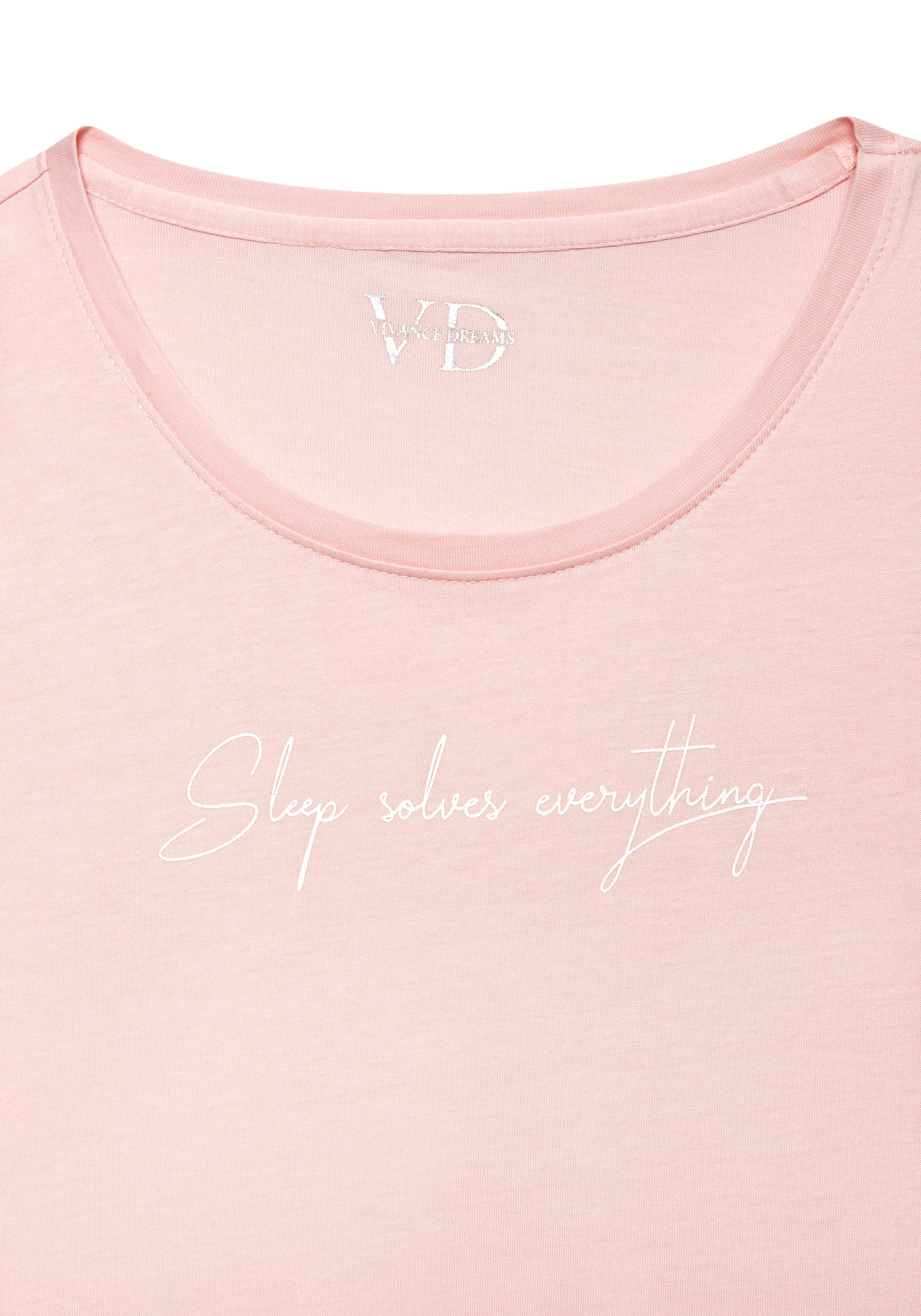 Vivance Dreams Longsleeve mit kleinem Frontprint