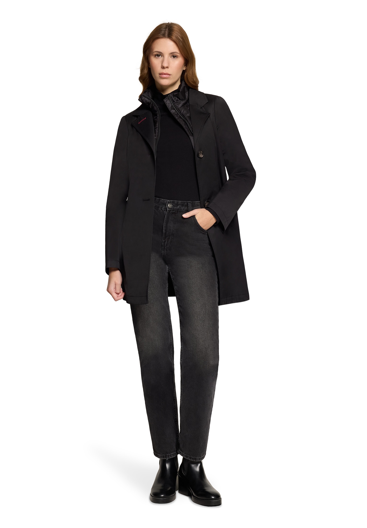 Gil Bret Veste d'extérieur mit Stehkragen