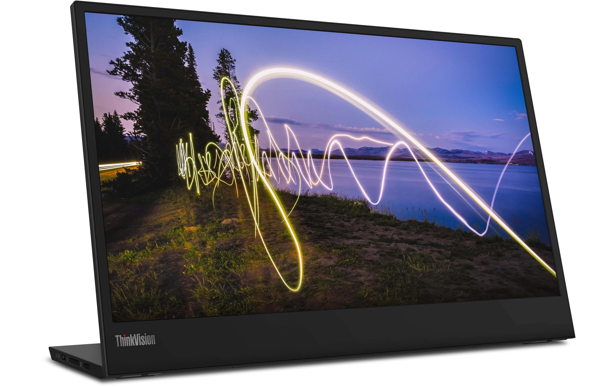 Lenovo Portabler Monitor »ThinkVision M15 USB«, 39,46 cm/15,6 Zoll, 1920 x 1080 px, Full HD, 14 ms Reaktionszeit