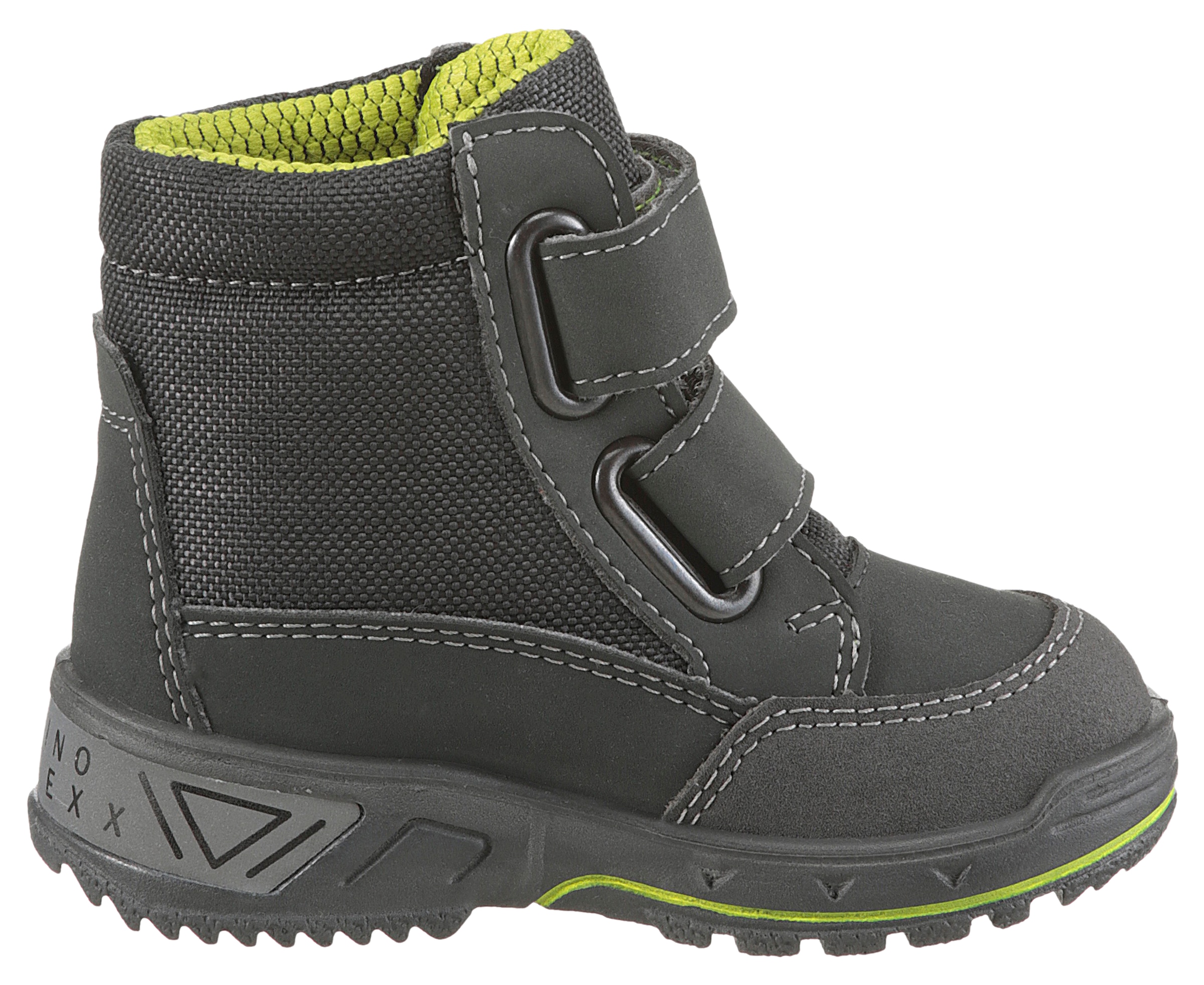 PEPINO by RICOSTA Bottes d'hiver »Draki WMS: mittel«  chaussure à scratch avec Sympatex, chaussure d’apprentissage de la marche, gabarit de taille à télécharger