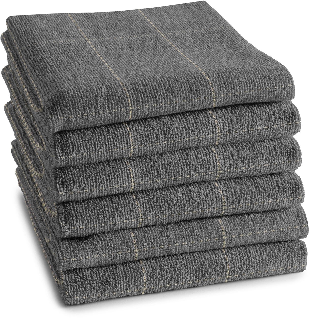 DDDDD Geschirrtuch »Fence« Küchenhandtuch aus weicher Frottee, 50 x 55 cm