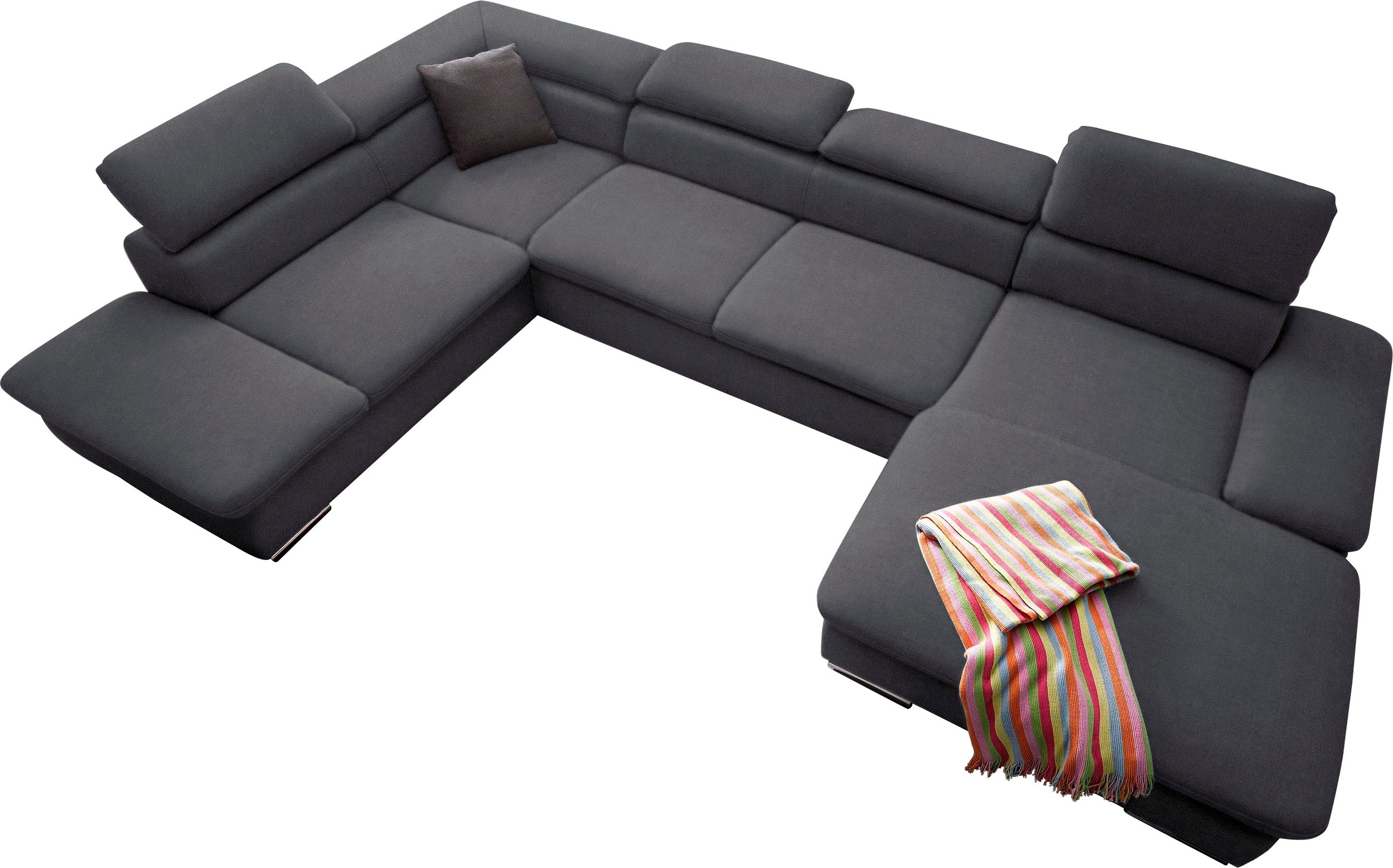 Image of sit&more Wohnlandschaft "Alcatraz U-Form" wahlweise mit Bettfunktion