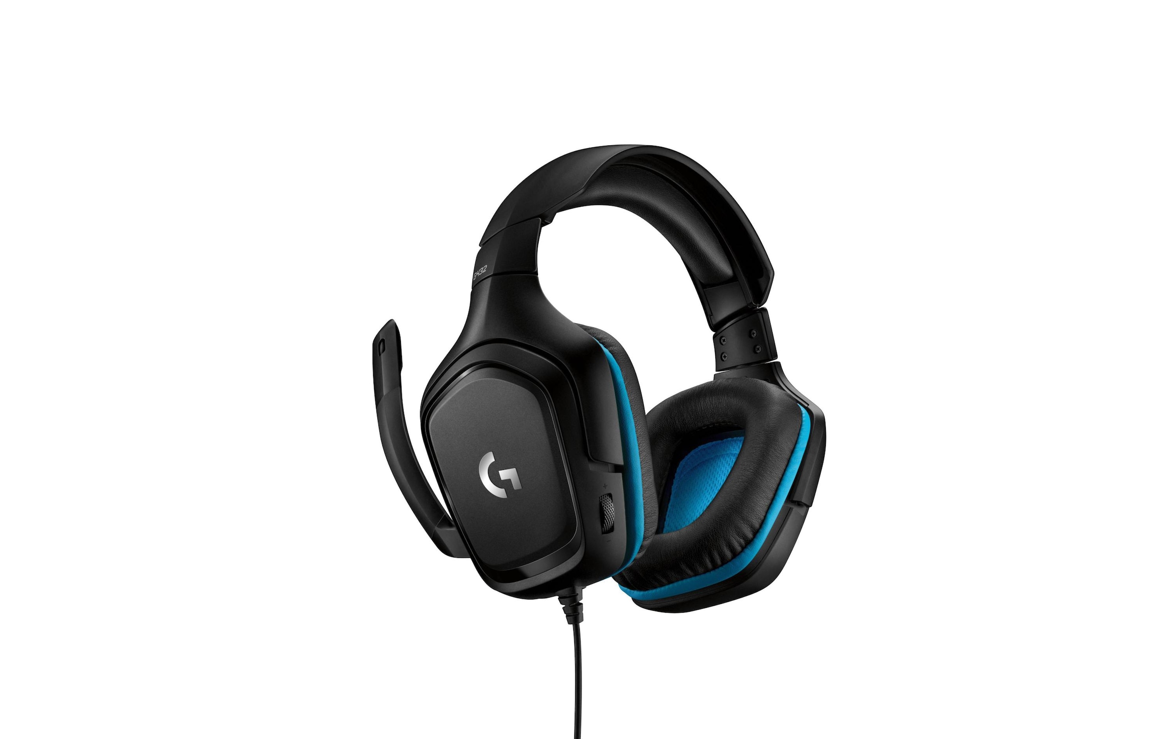 Logitech Gaming-Headset »G432 7.1 Surround Schwarz«, Noise-Cancelling