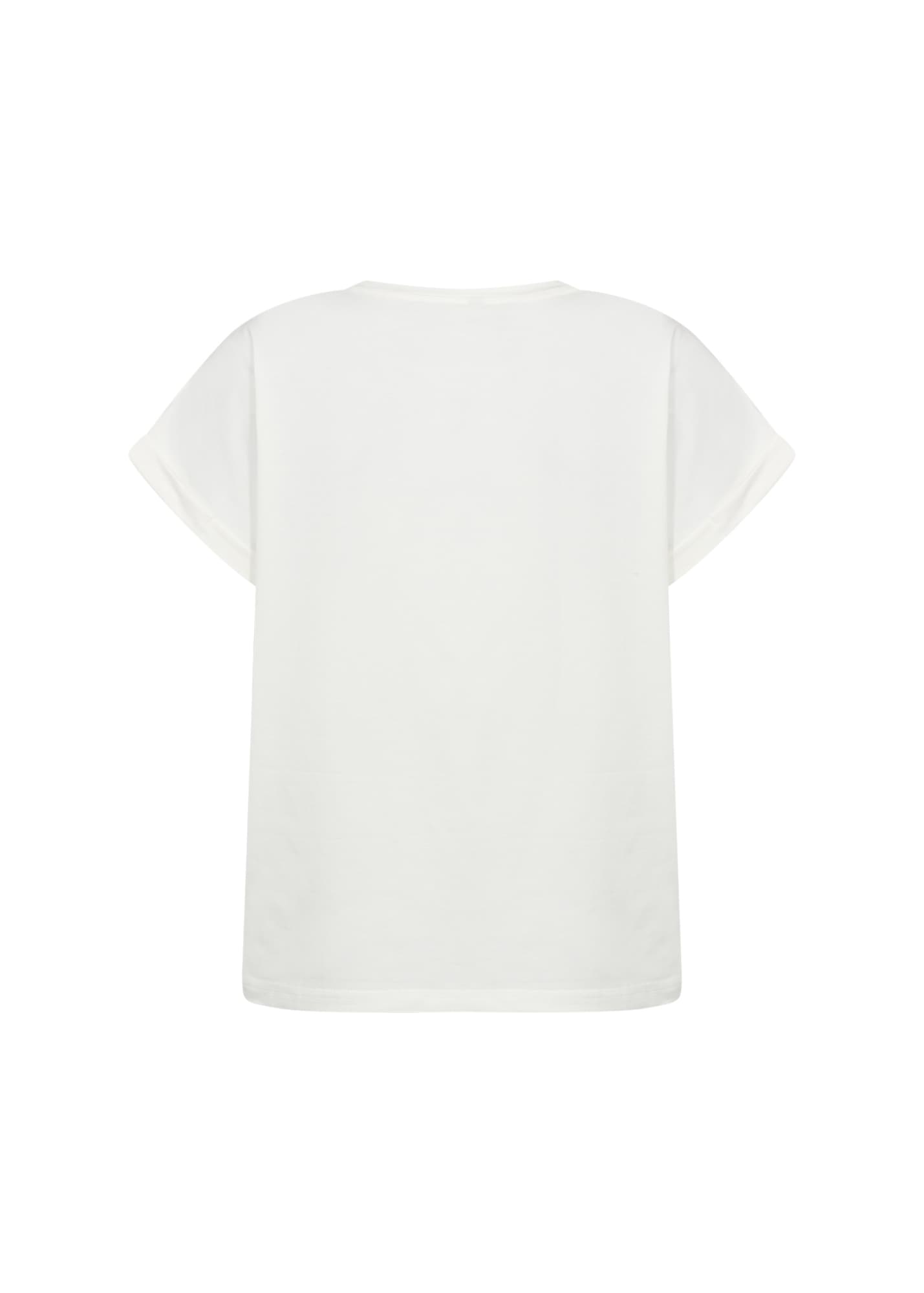 soyaconcept T-shirt à manches courtes »SC-RINA FP 15« t-shirt manches courtes, en mélange de coton avec élasthanne, coupe normale