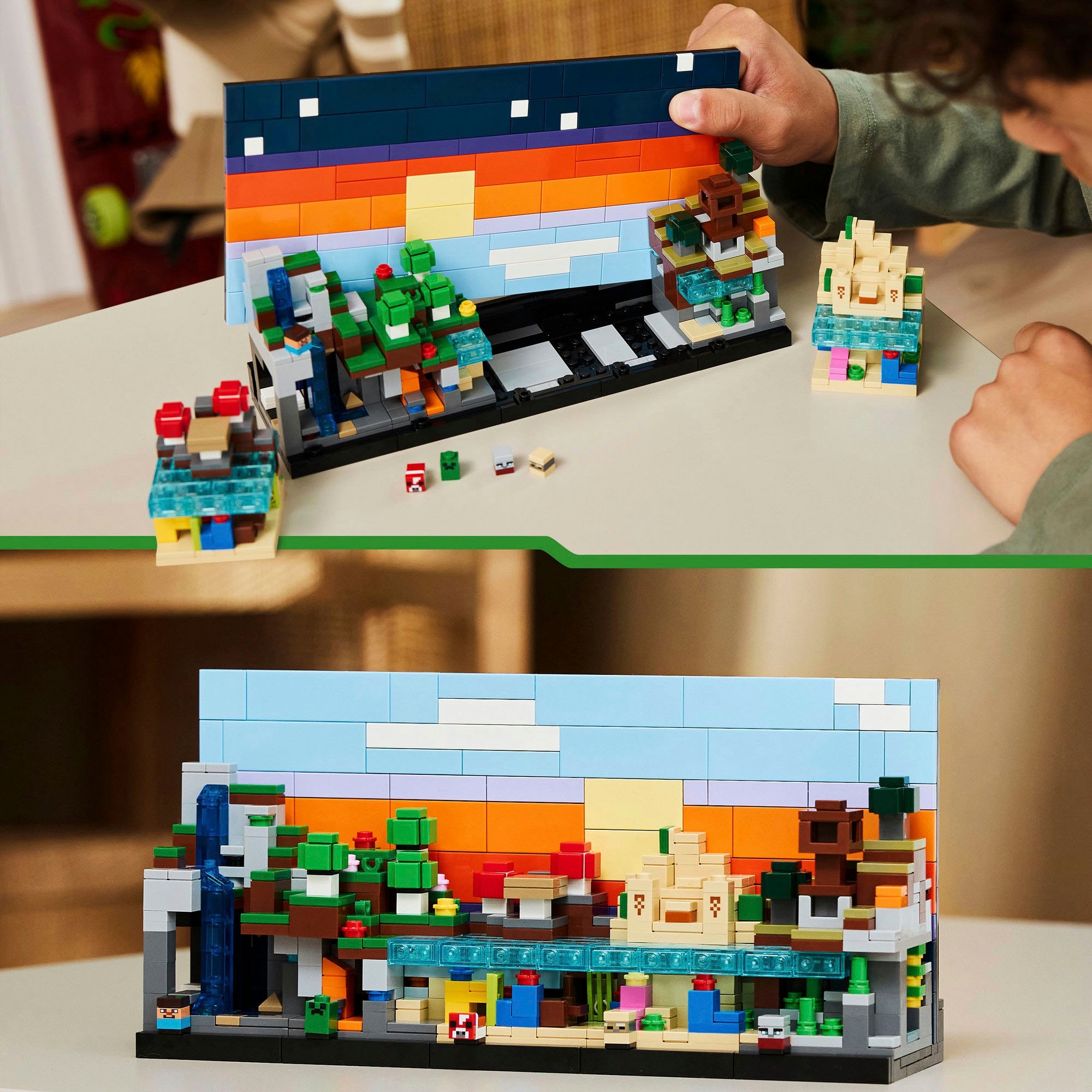 LEGO® Pions de construction »Mini-Biome (21589), LEGO Minecraft« Made in Europe