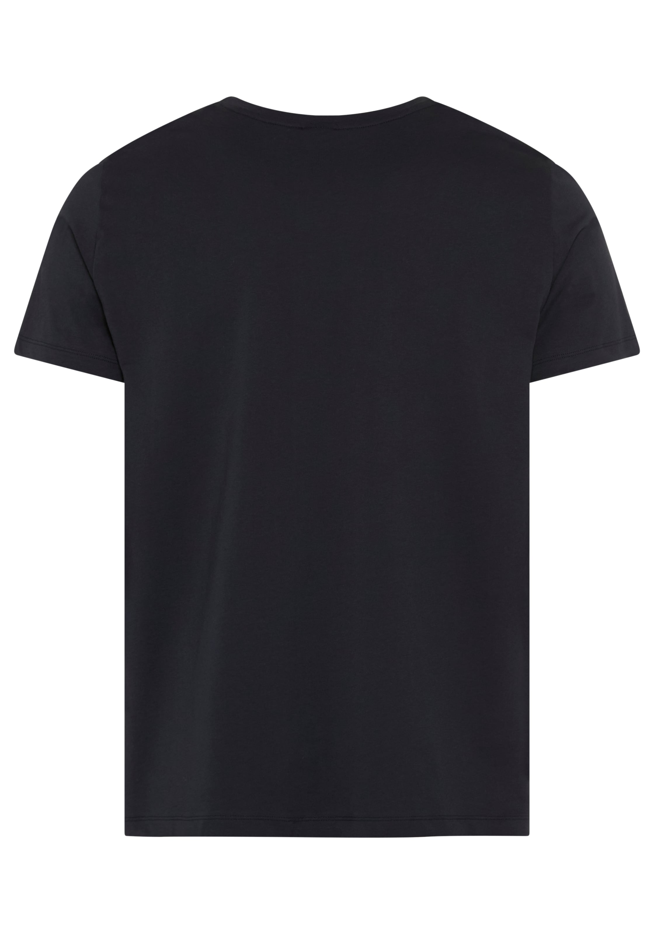 BOSS T-shirt col rond, jersey, petit logo, coupe régulière