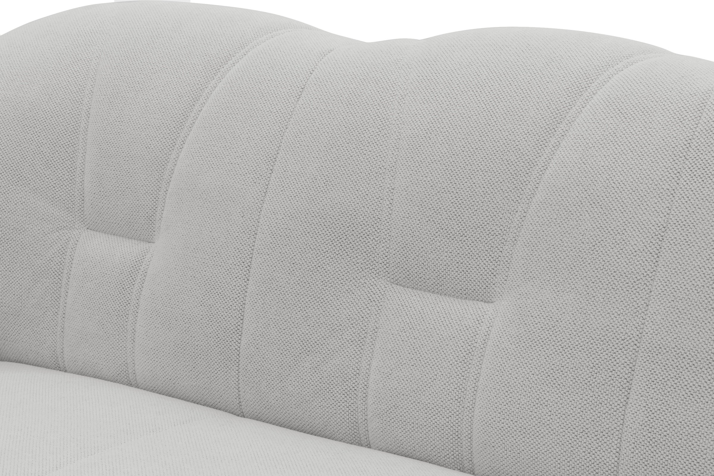DOMO collection Wohnlandschaft »Flores auch in Leder-Bezug, B/T/H: 293/180/86 cm, U-Form«, (3 St.), wahlweise mit Bettfunktion, wahlweise mit Federkern