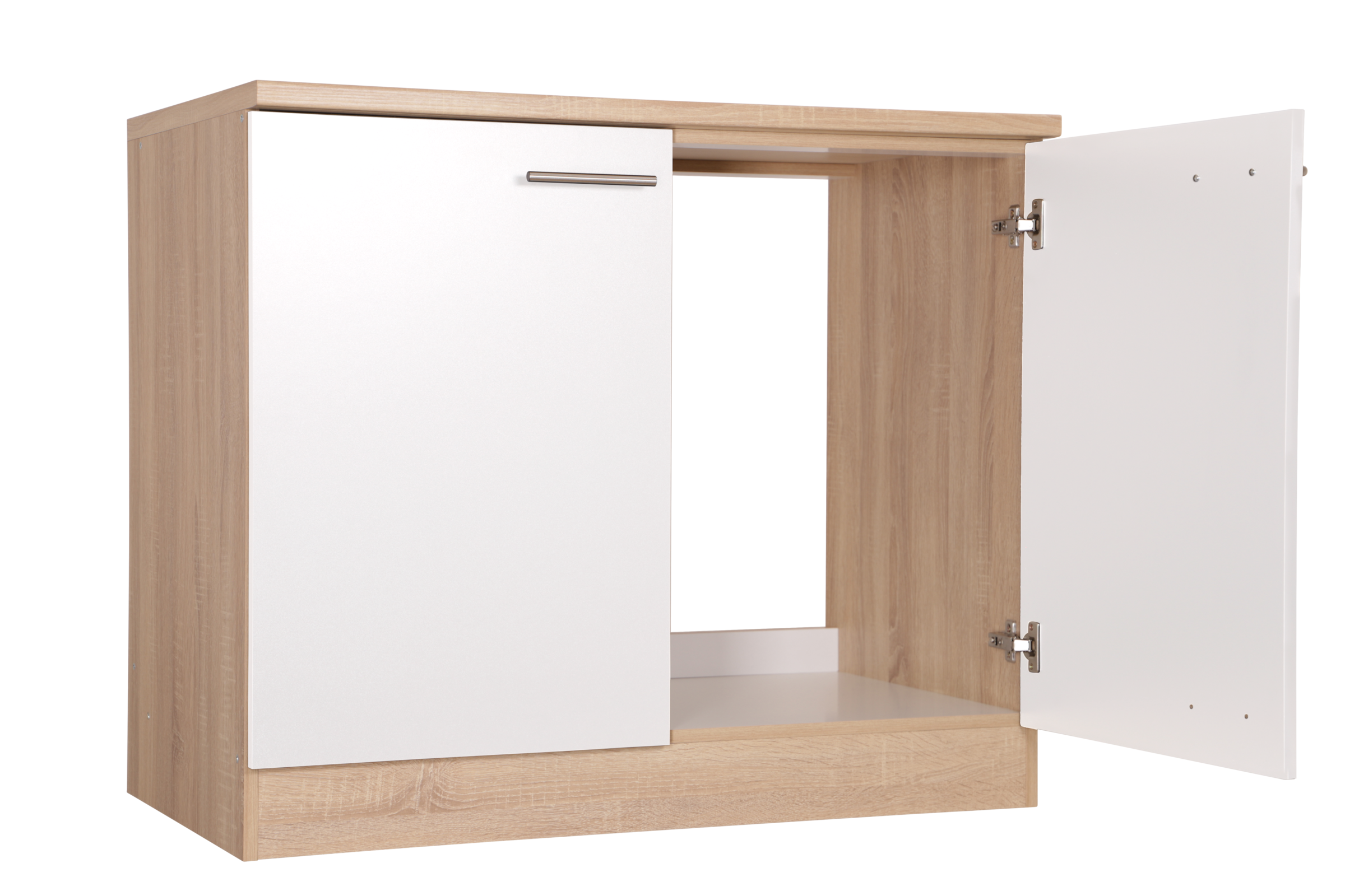 RESPEKTA Meuble évier »Merle« Breite 100 cm, mit Soft-Close Funktion, Stangengriffe aus Metall