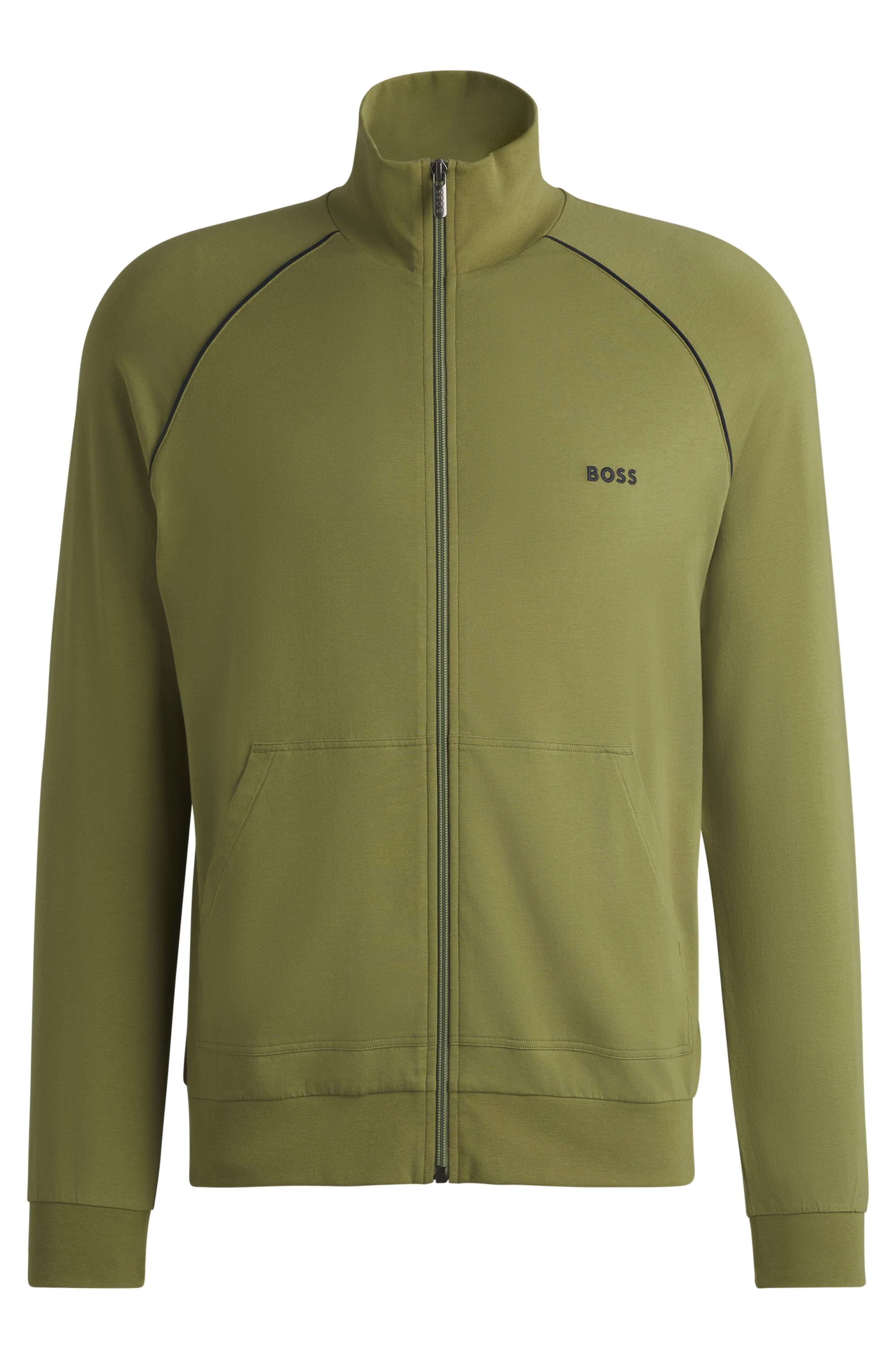 BOSS Sweatjacke »Mix&Match Jacket Z«, mit Kängurutasche