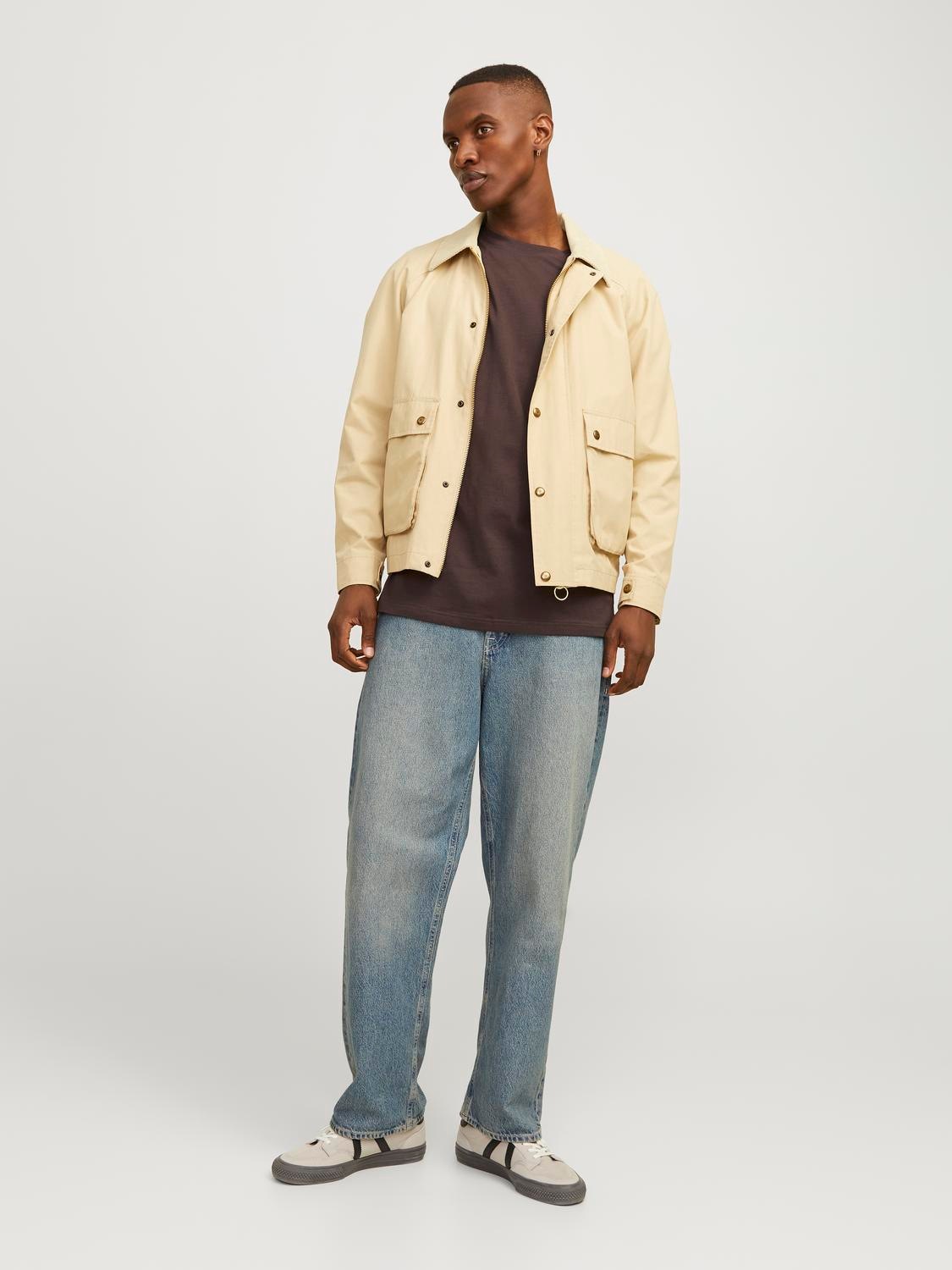 Jack & Jones Rundhalsshirt »JJECHARGE TEE O-NECK NOOS«, mit Rundhalsausschnitt