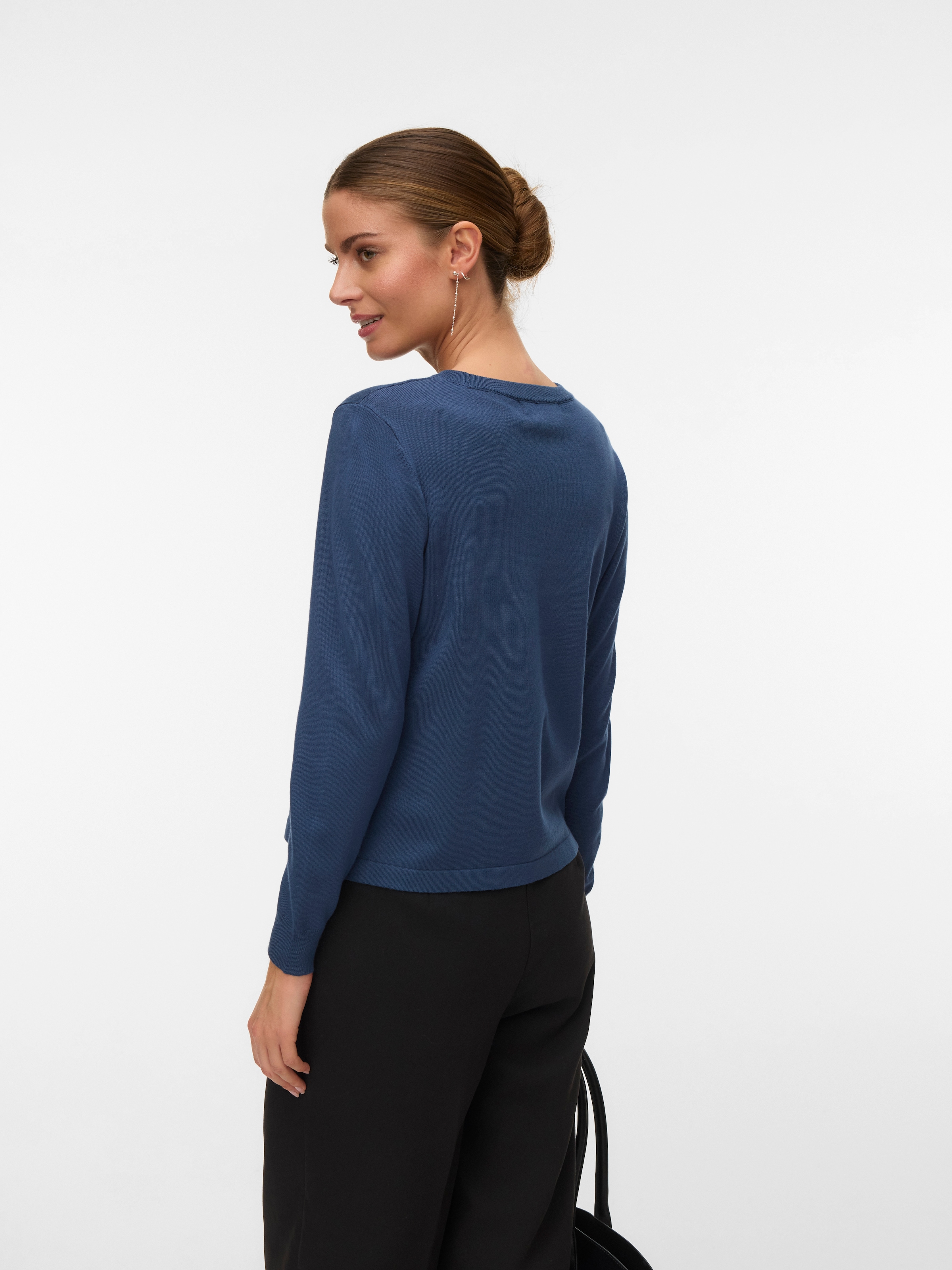 Vero Moda Strickpullover »VMSILJE LS O-NECK PULLOVER NOOS«