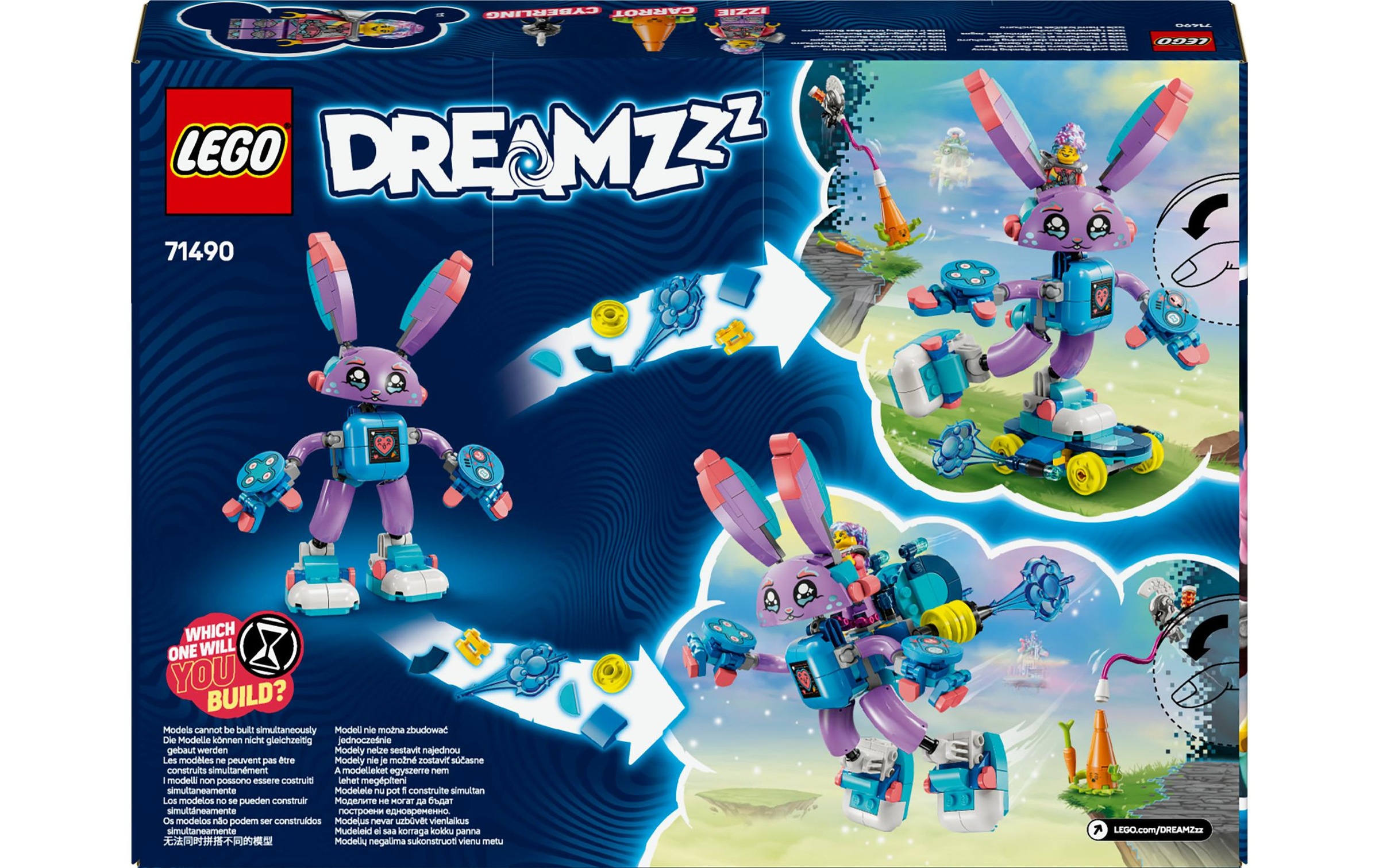 LEGO® Briques de jeu »DreamZzz Izzie und Bunchurro der Gaming-Hase 71490«