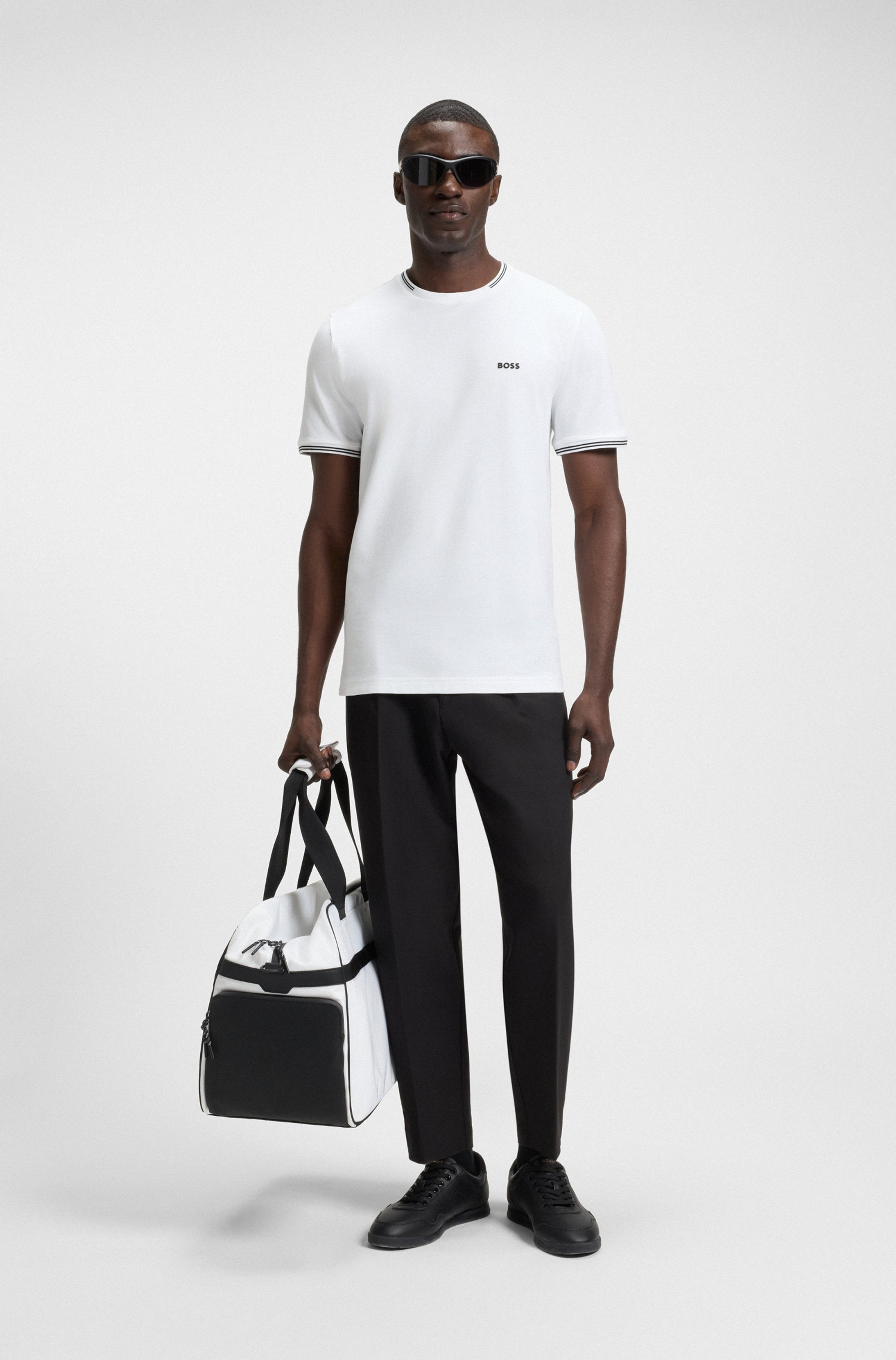 BOSS GREEN T-Shirt »Taul« aus softem Stretch-Baumwoll-Piqué Regular Fit