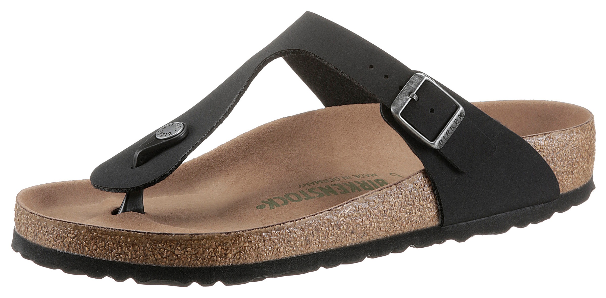 Image of Birkenstock Zehentrenner »Gizeh Earthy vegan«, mit verstellbarer Schnalle bei Ackermann Versand Schweiz