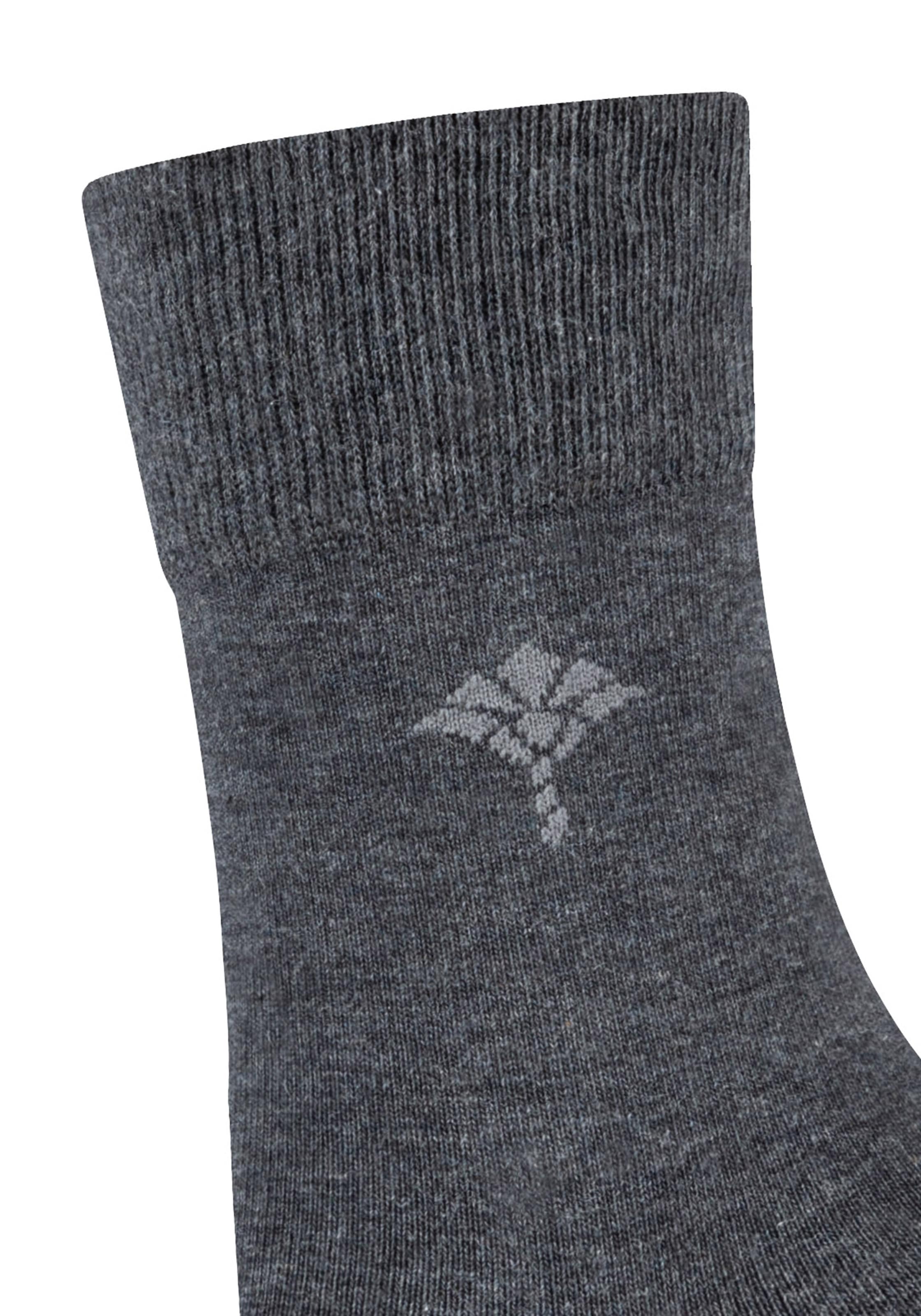 JOOP! Chaussettes »For your daily« avec logo Cornflower, bord-côtes