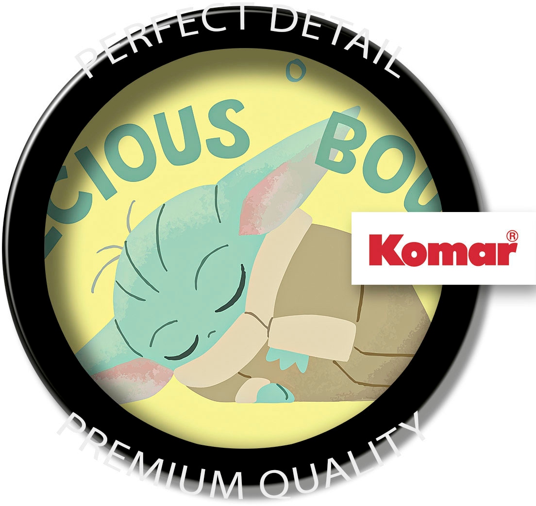 Komar Leinwandbild »The Mandalorian Little Grogu Precious - Grösse 30 x 30 cm«, Disney, (1 St., 30 x 30 cm (Breite x Höhe), Keilrahmenbild mit Echtholzrahmen, Kinderzimmer