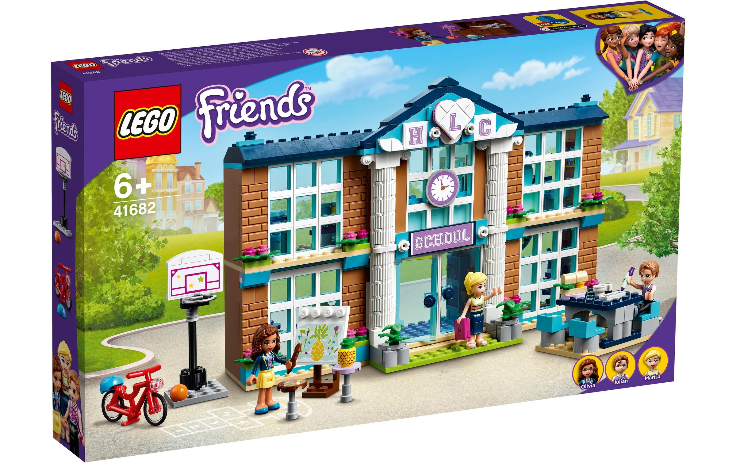 Image of LEGO® Konstruktionsspielsteine »Heartlake City Schule« bei Ackermann Versand Schweiz
