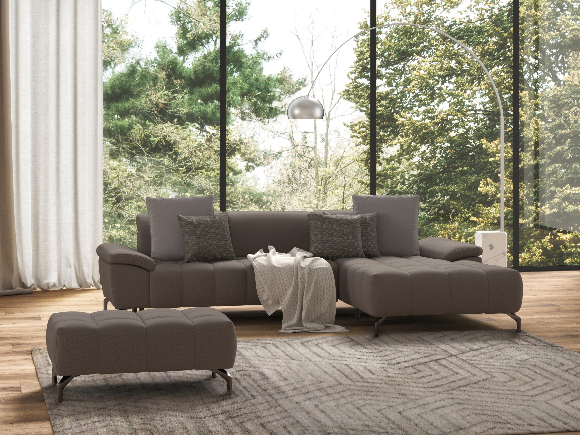sit&more Hocker »Cool«, mit schwarzen Füssen