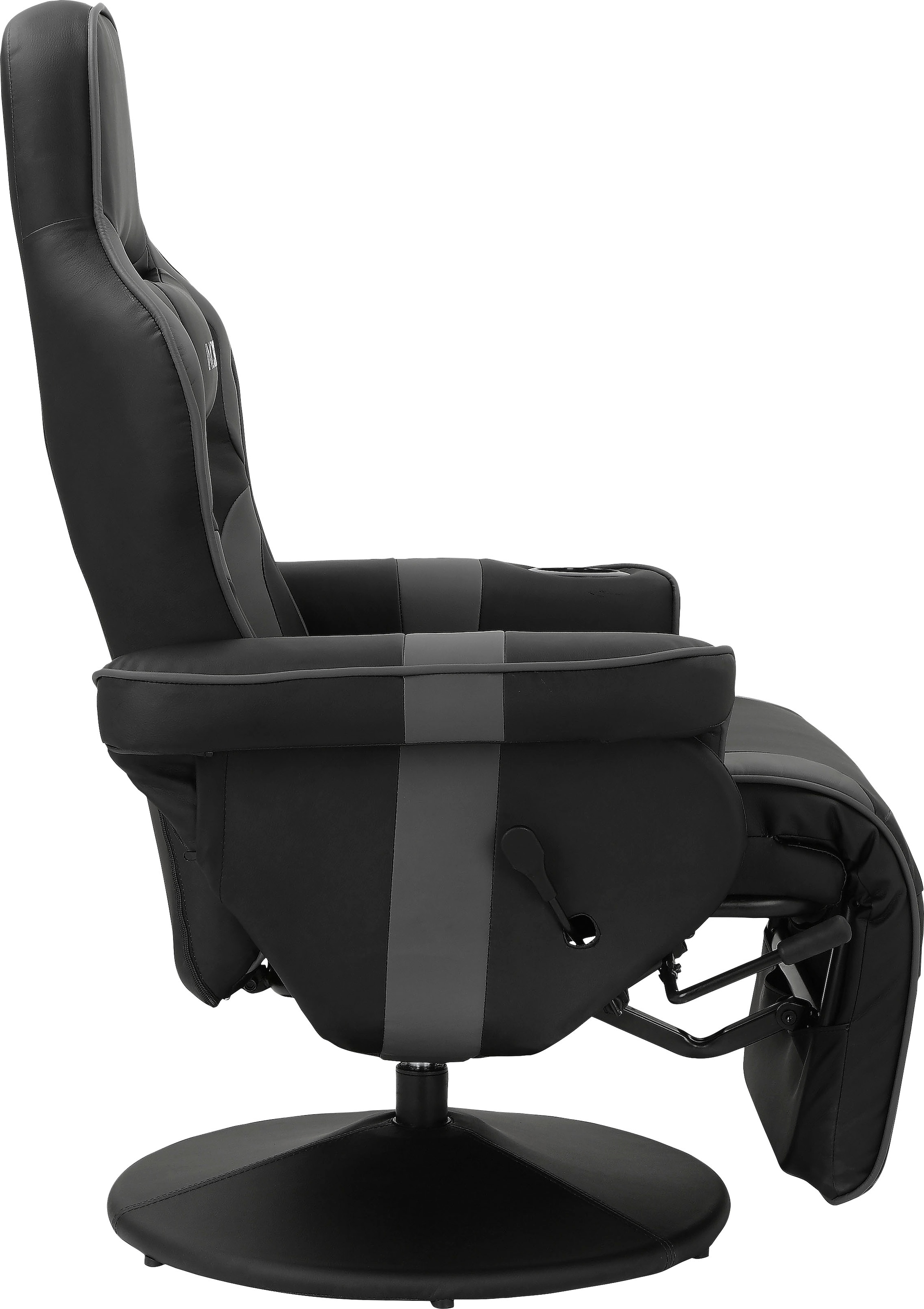 INOSIGN Relaxsessel »Liljana«, Drehfunktion,1 Kissen zur Kopfstütze, Metallgestell, Sitzhöhe 47 cm