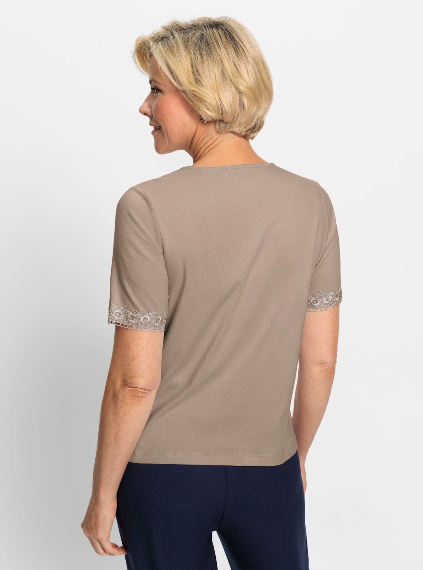 Classic Spitzenshirt »Shirt«, (1 tlg.)